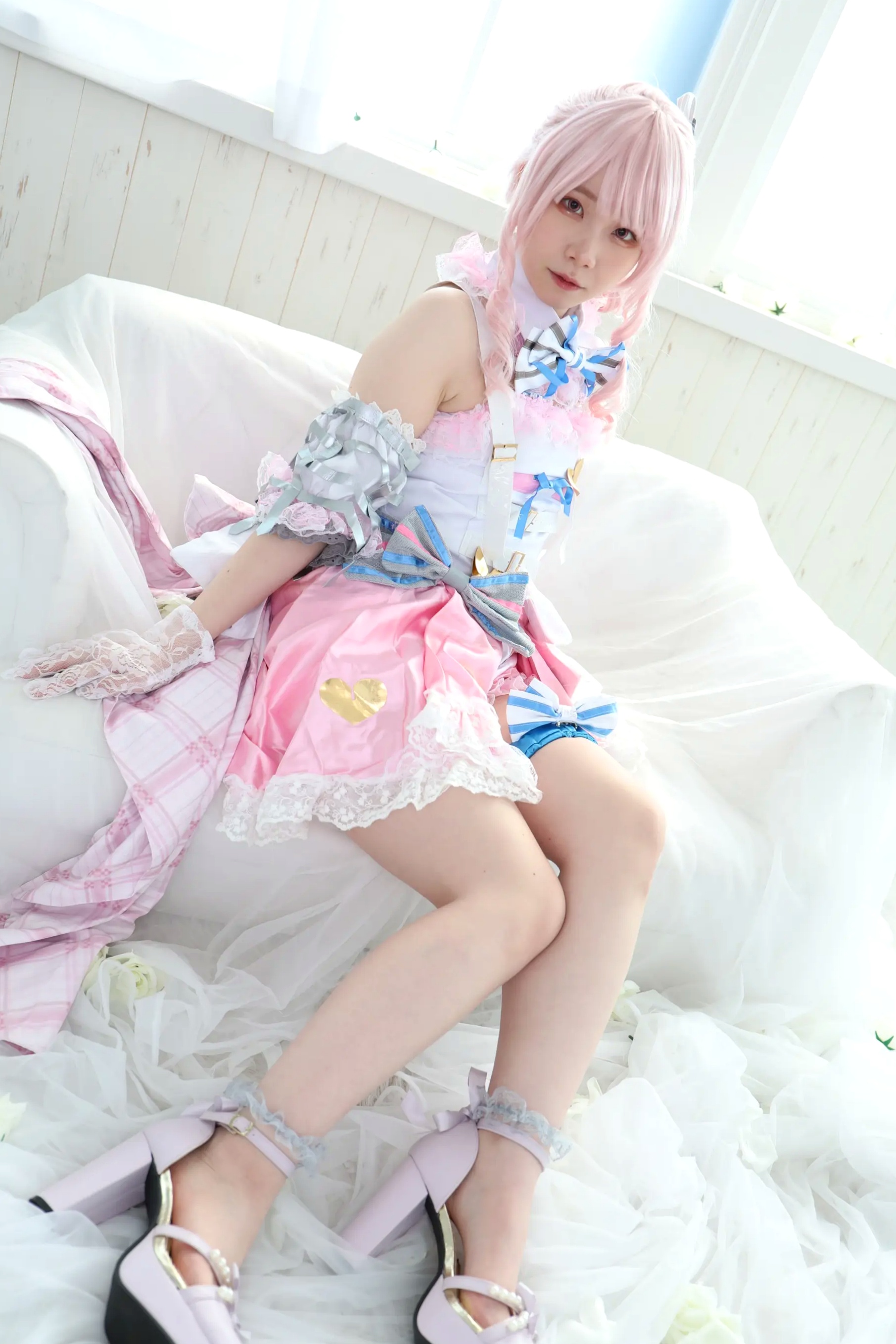 (Cosplay) Kozue Fujita 藤田こずえ - First Cosplay! 初コス！粉发萌系少女大尺度私房角色扮演 [423P]