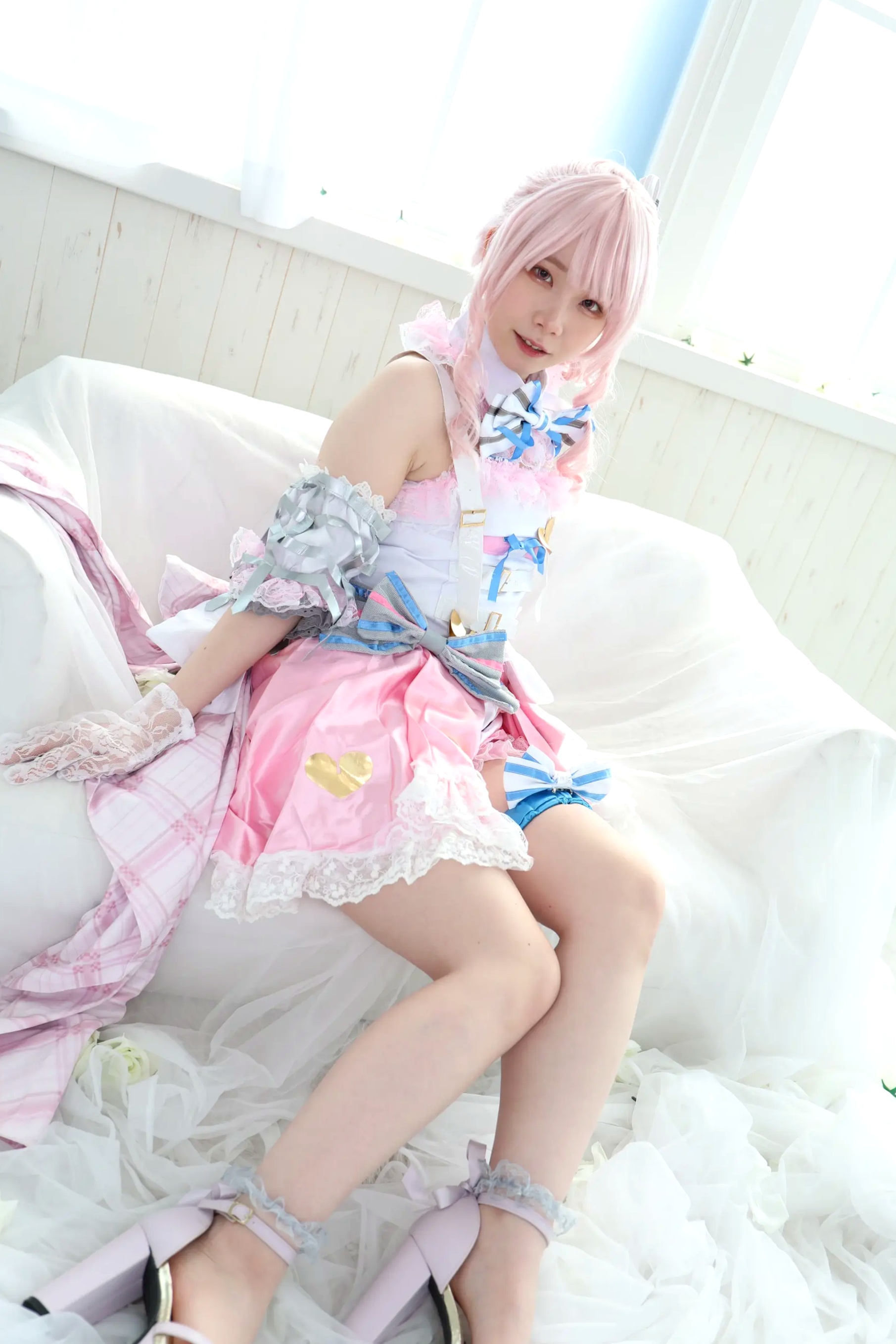 (Cosplay) Kozue Fujita 藤田こずえ - First Cosplay! 初コス！粉发萌系少女大尺度私房角色扮演 [423P]