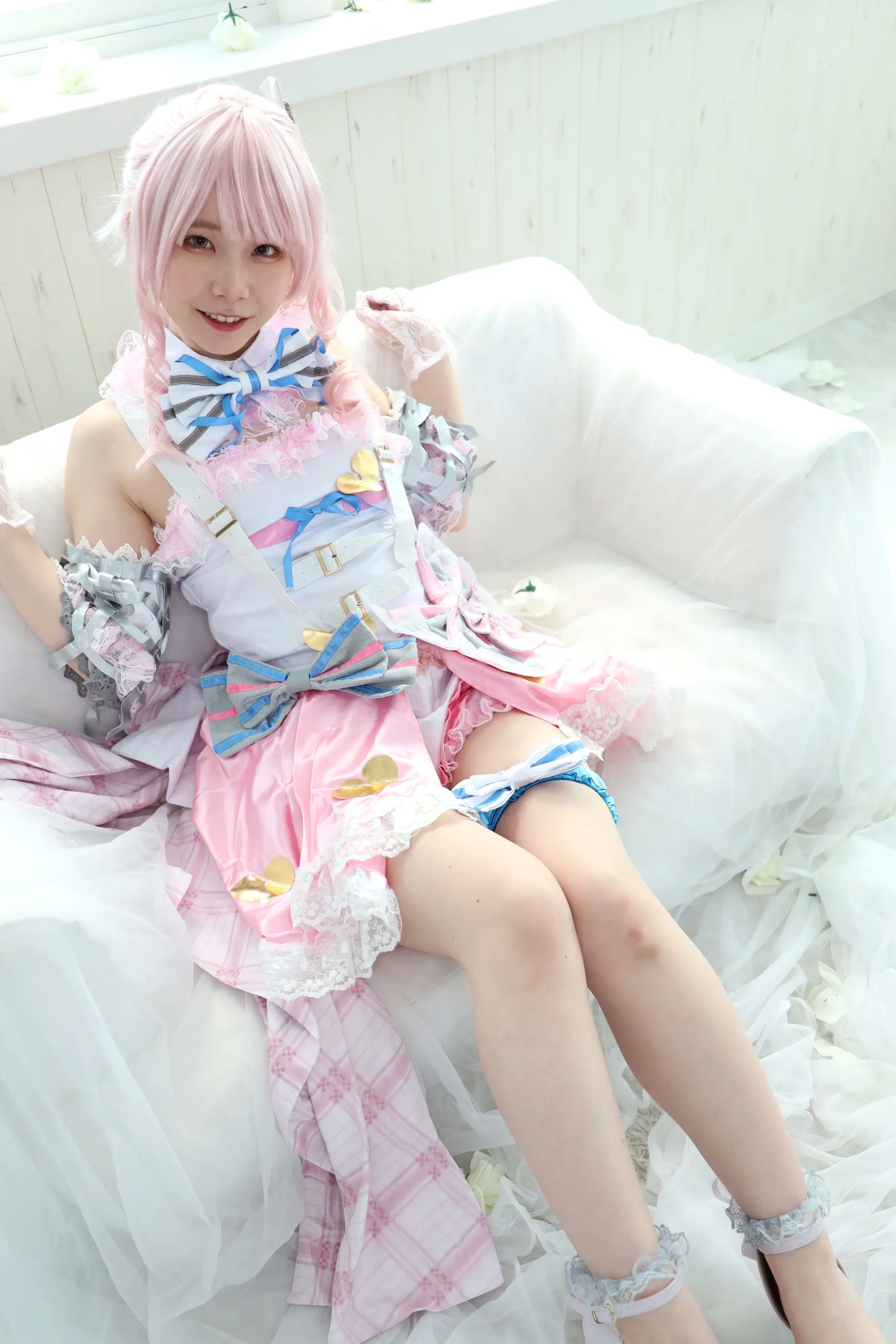 (Cosplay) Kozue Fujita 藤田こずえ - First Cosplay! 初コス！粉发萌系少女大尺度私房角色扮演 [423P]