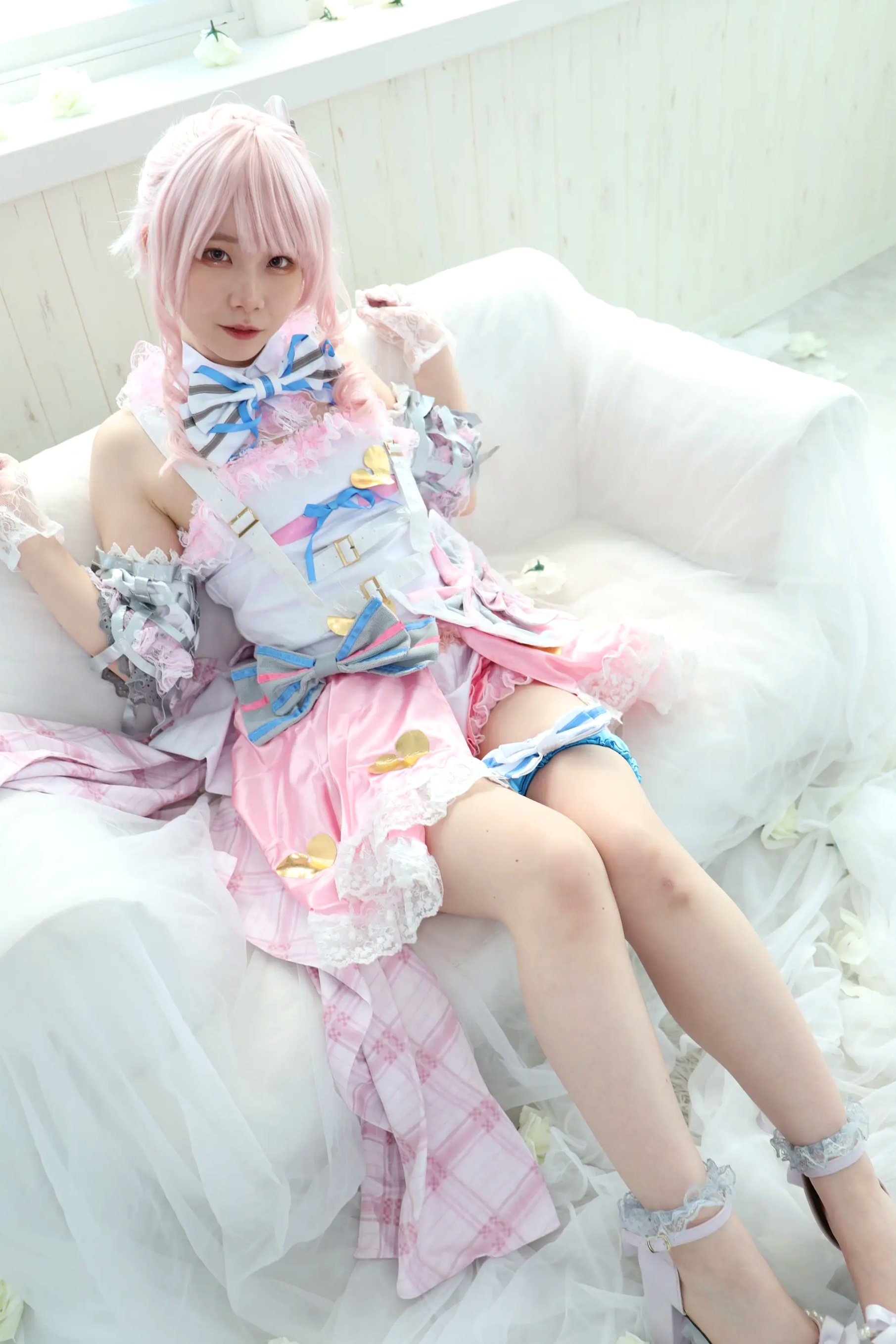 (Cosplay) Kozue Fujita 藤田こずえ - First Cosplay! 初コス！粉发萌系少女大尺度私房角色扮演 [423P]