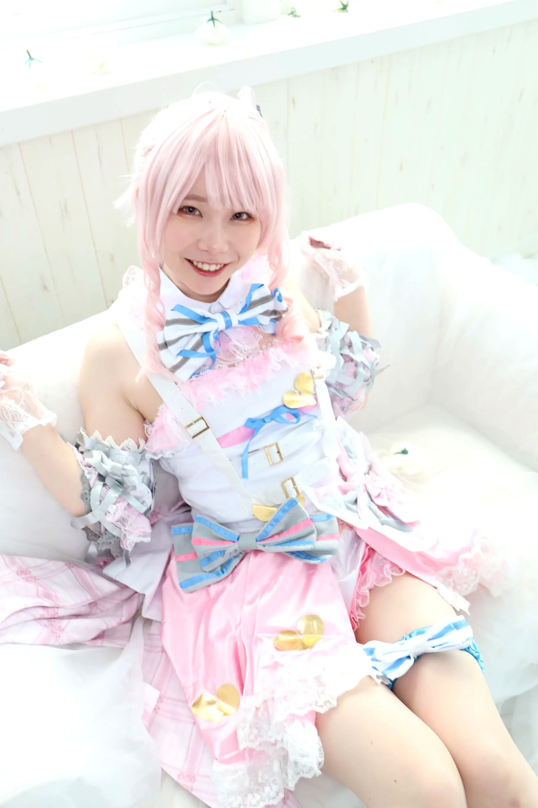 (Cosplay) Kozue Fujita 藤田こずえ - First Cosplay! 初コス！粉发萌系少女大尺度私房角色扮演 [423P]