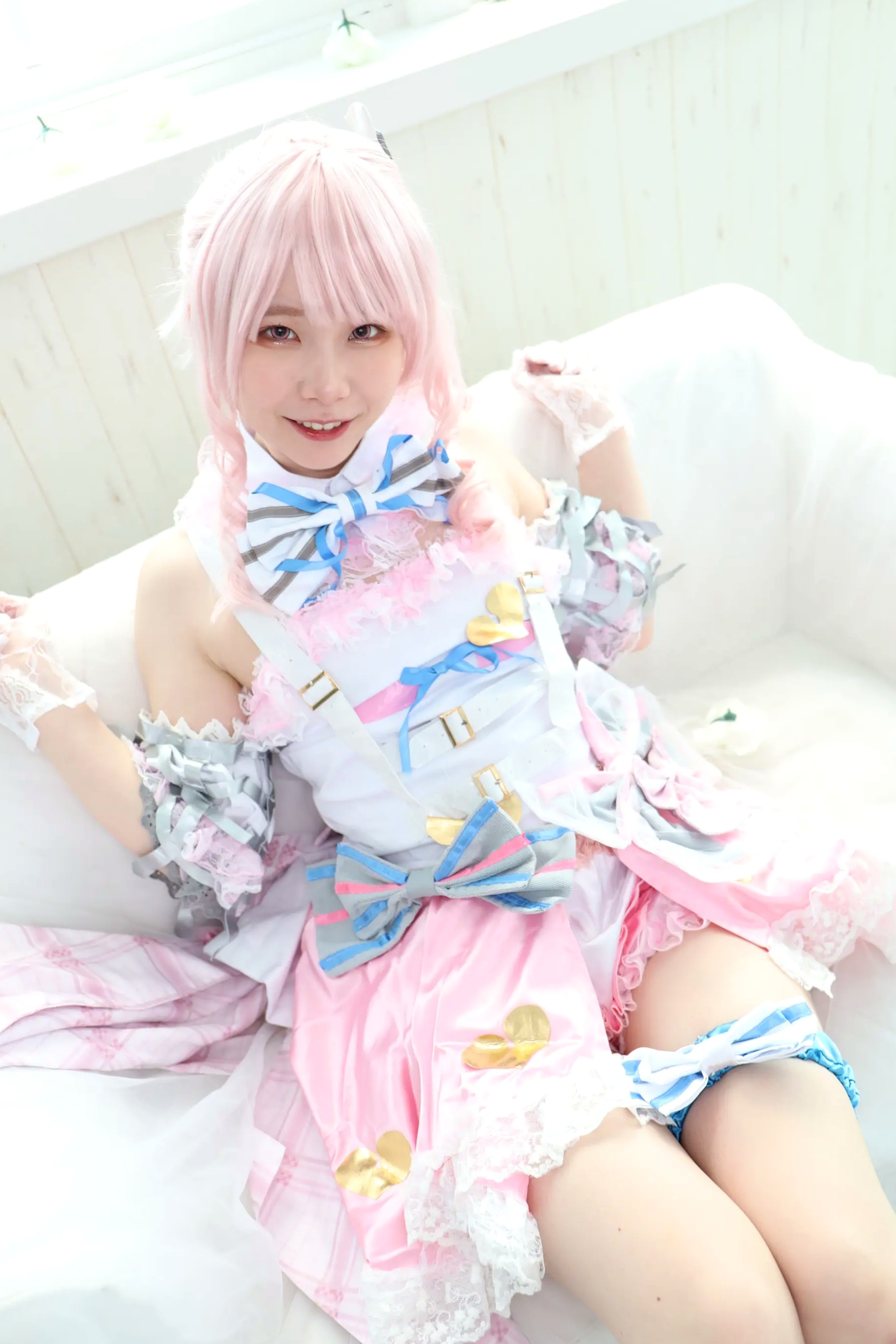 (Cosplay) Kozue Fujita 藤田こずえ - First Cosplay! 初コス！粉发萌系少女大尺度私房角色扮演 [423P]