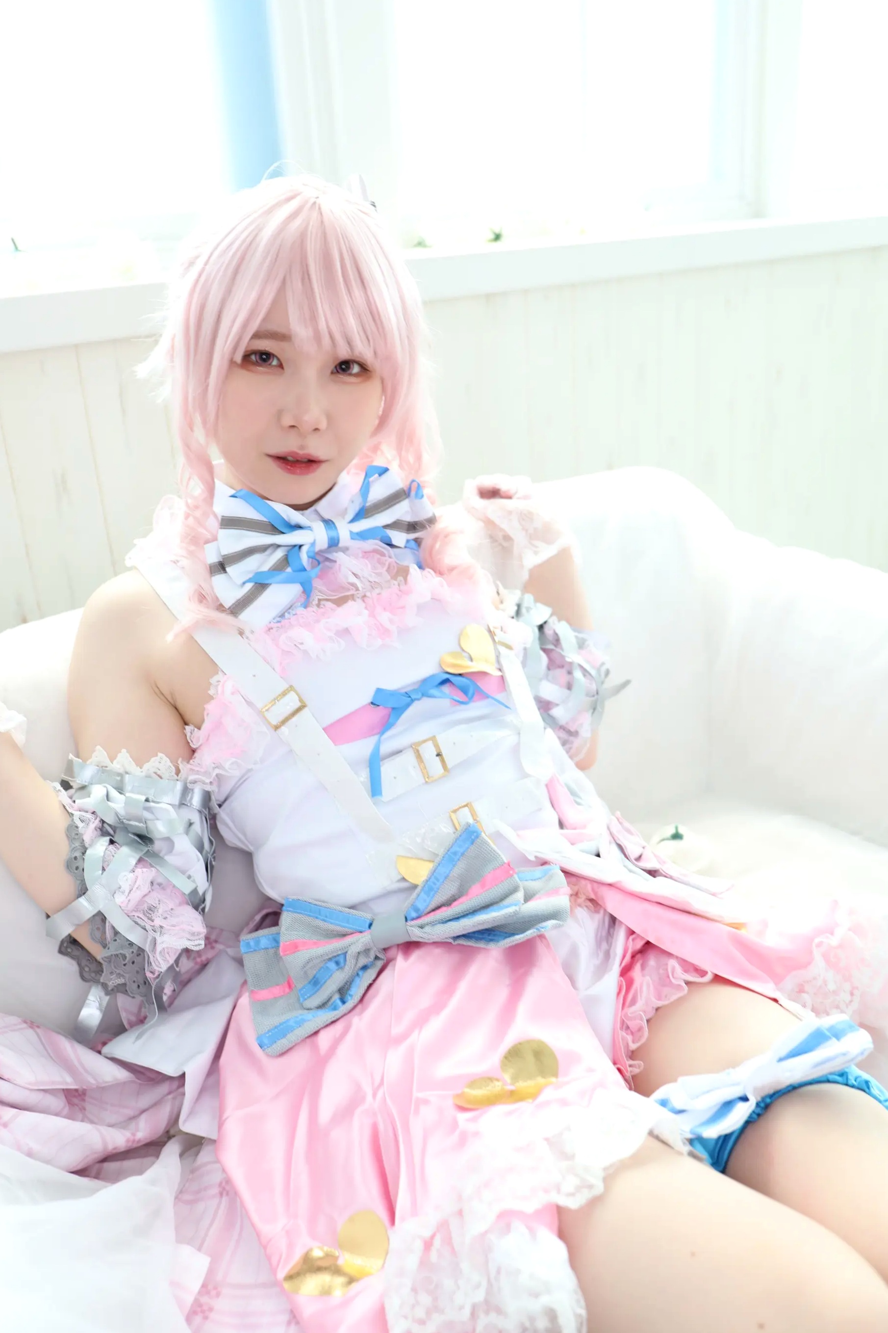 (Cosplay) Kozue Fujita 藤田こずえ - First Cosplay! 初コス！粉发萌系少女大尺度私房角色扮演 [423P]