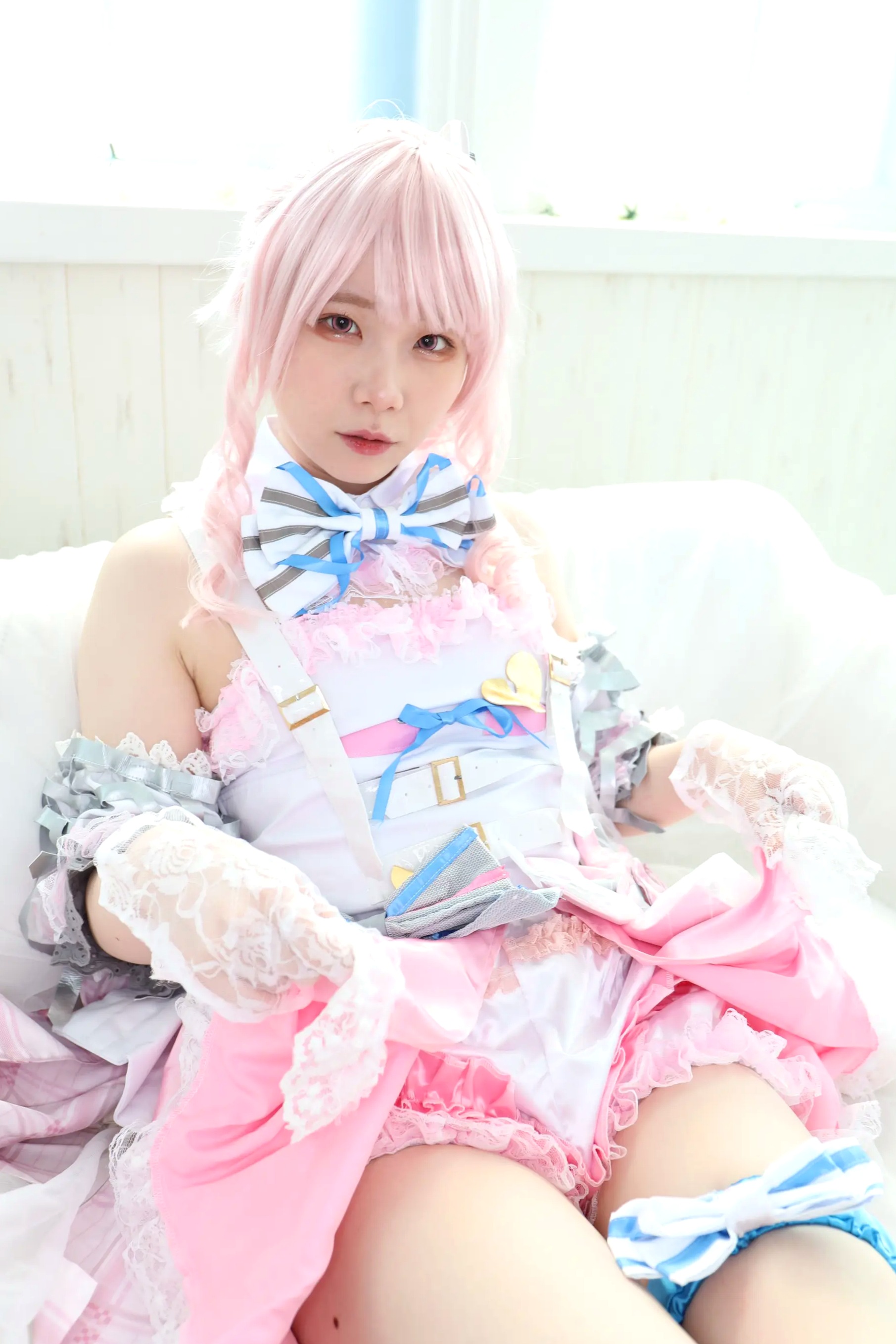 (Cosplay) Kozue Fujita 藤田こずえ - First Cosplay! 初コス！粉发萌系少女大尺度私房角色扮演 [423P]