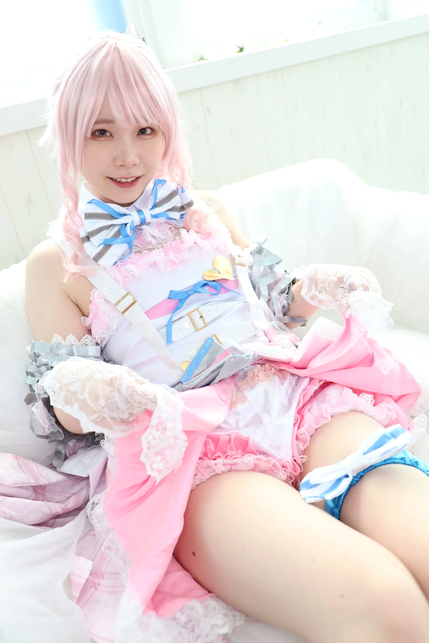 (Cosplay) Kozue Fujita 藤田こずえ - First Cosplay! 初コス！粉发萌系少女大尺度私房角色扮演 [423P]
