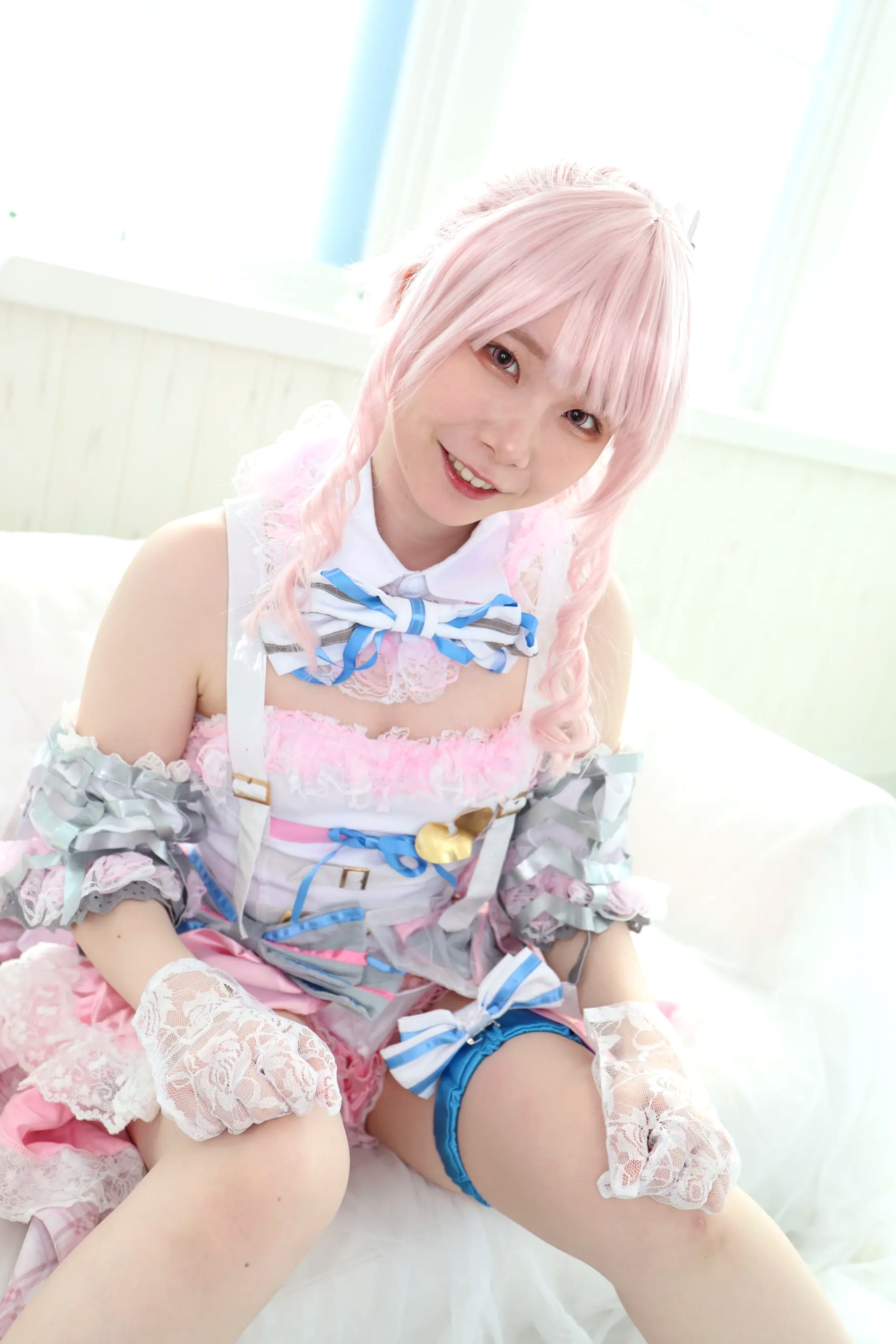 (Cosplay) Kozue Fujita 藤田こずえ - First Cosplay! 初コス！粉发萌系少女大尺度私房角色扮演 [423P]