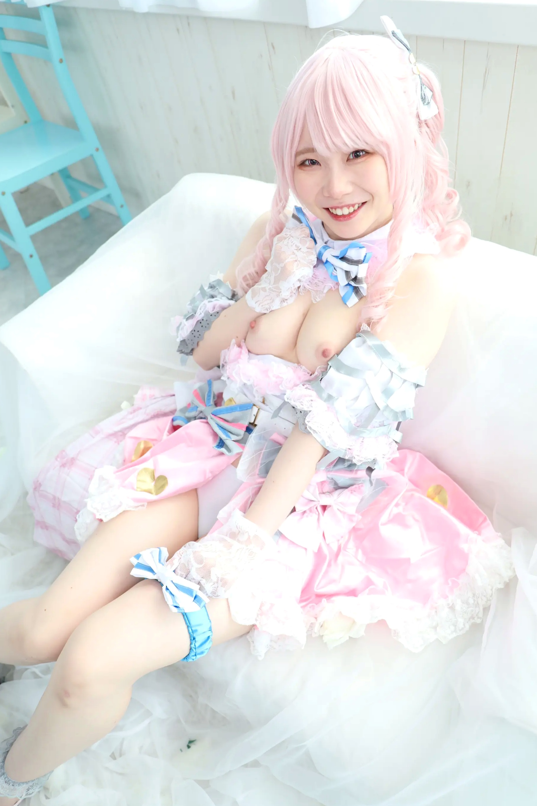 (Cosplay) Kozue Fujita 藤田こずえ - First Cosplay! 初コス！粉发萌系少女大尺度私房角色扮演 [423P]