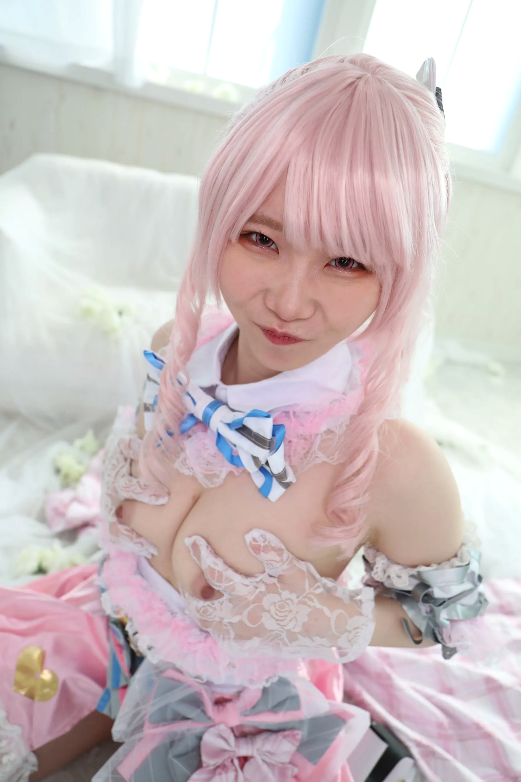 (Cosplay) Kozue Fujita 藤田こずえ - First Cosplay! 初コス！粉发萌系少女大尺度私房角色扮演 [423P]