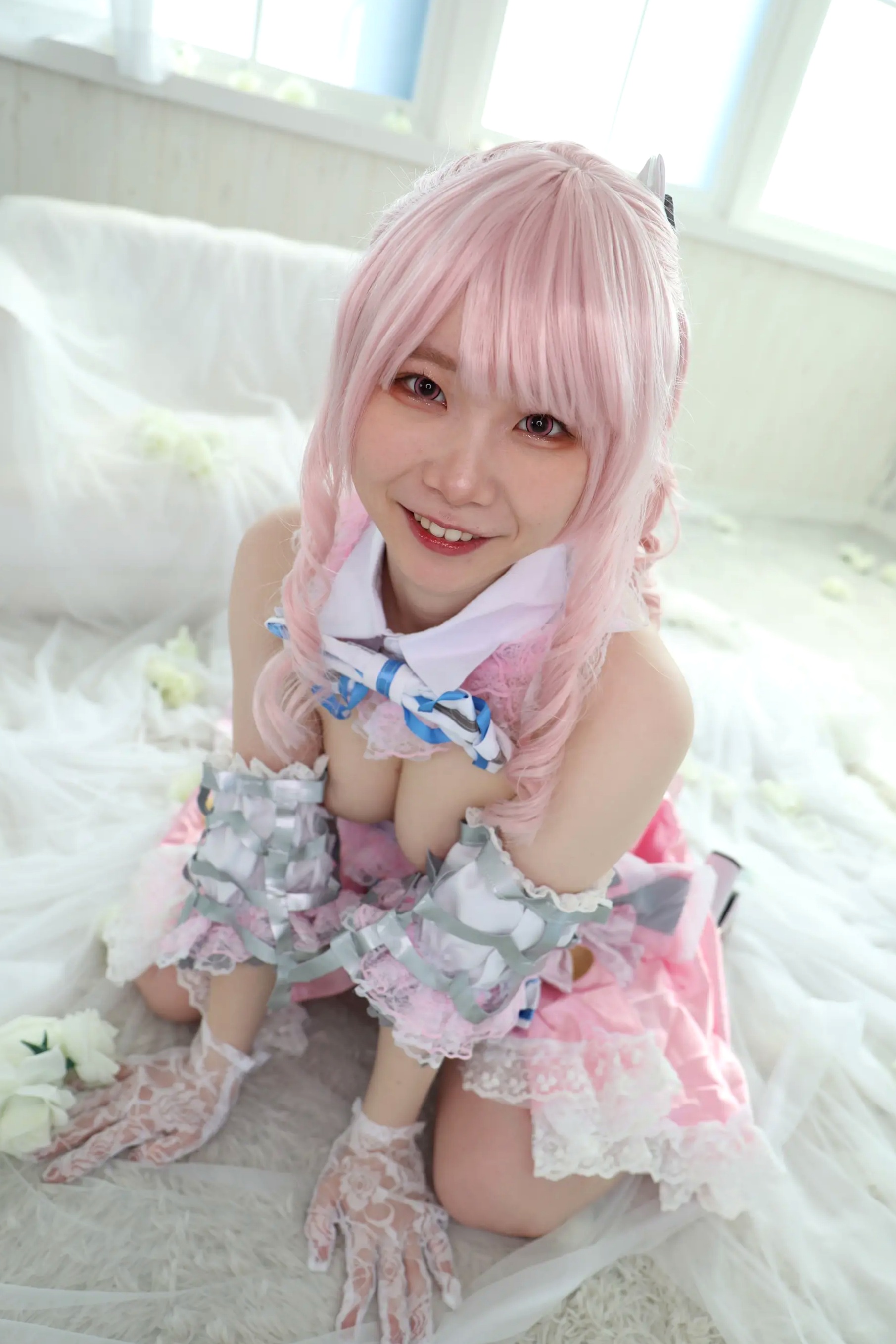 (Cosplay) Kozue Fujita 藤田こずえ - First Cosplay! 初コス！粉发萌系少女大尺度私房角色扮演 [423P]
