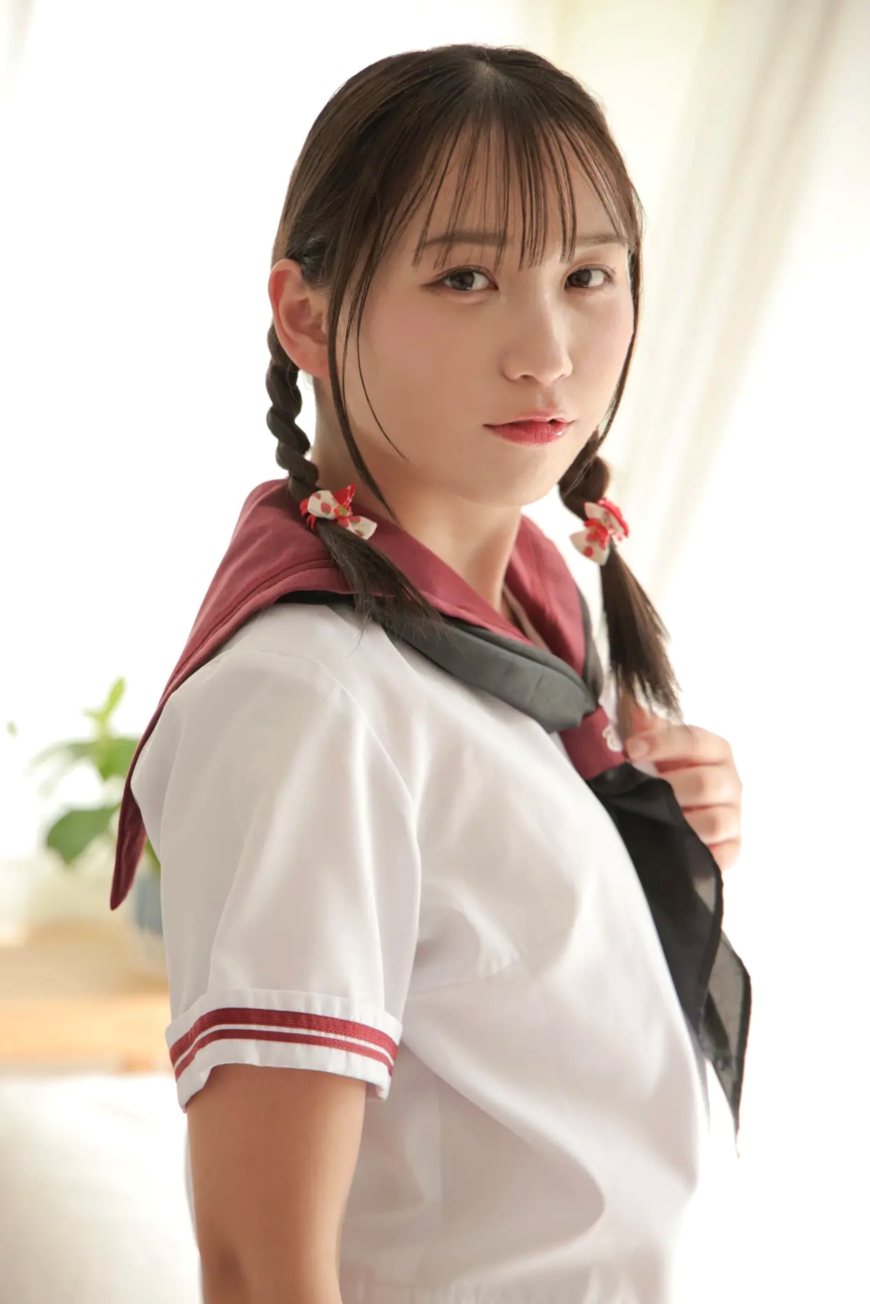 [LOVEPOP] Ume Hyakka 百花梅 Photoset 04 [88P] 日本少女红色体操服性感美臀私房写真