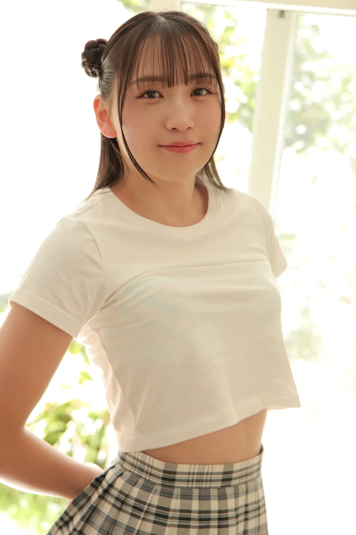 [LOVEPOP] Ume Hyakka 百花梅 Photoset 03 [82P] 清纯校服湿身戏水 蓝白条纹泳衣性感美腿写真