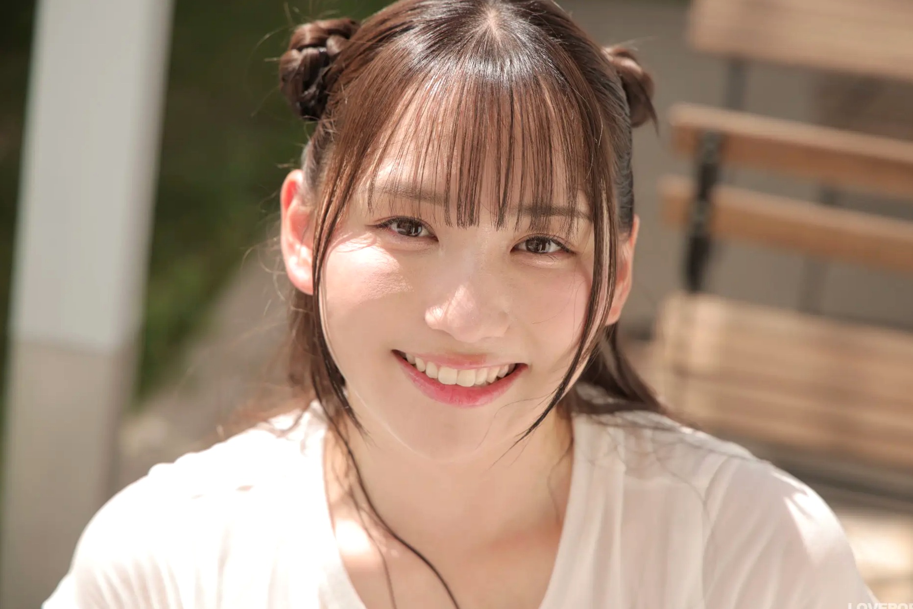 [LOVEPOP] Ume Hyakka 百花梅 Photoset 03 [82P] 清纯校服湿身戏水 蓝白条纹泳衣性感美腿写真