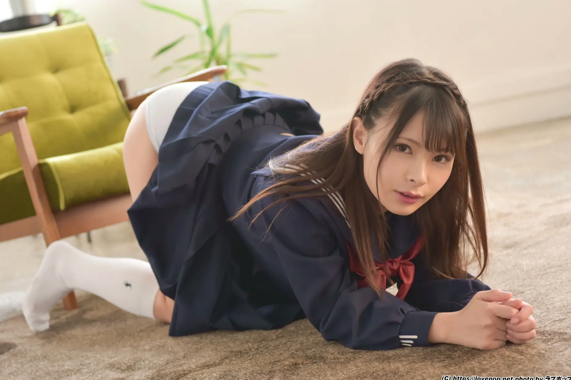 Gallery - [LOVEPOP] Yuko Haruno 春野ゆこ Photoset 07 [86P] 日系水手服校服清纯诱惑私房写真日本校服清纯诱惑美臀 女神私房照_秀色女神 - image 50