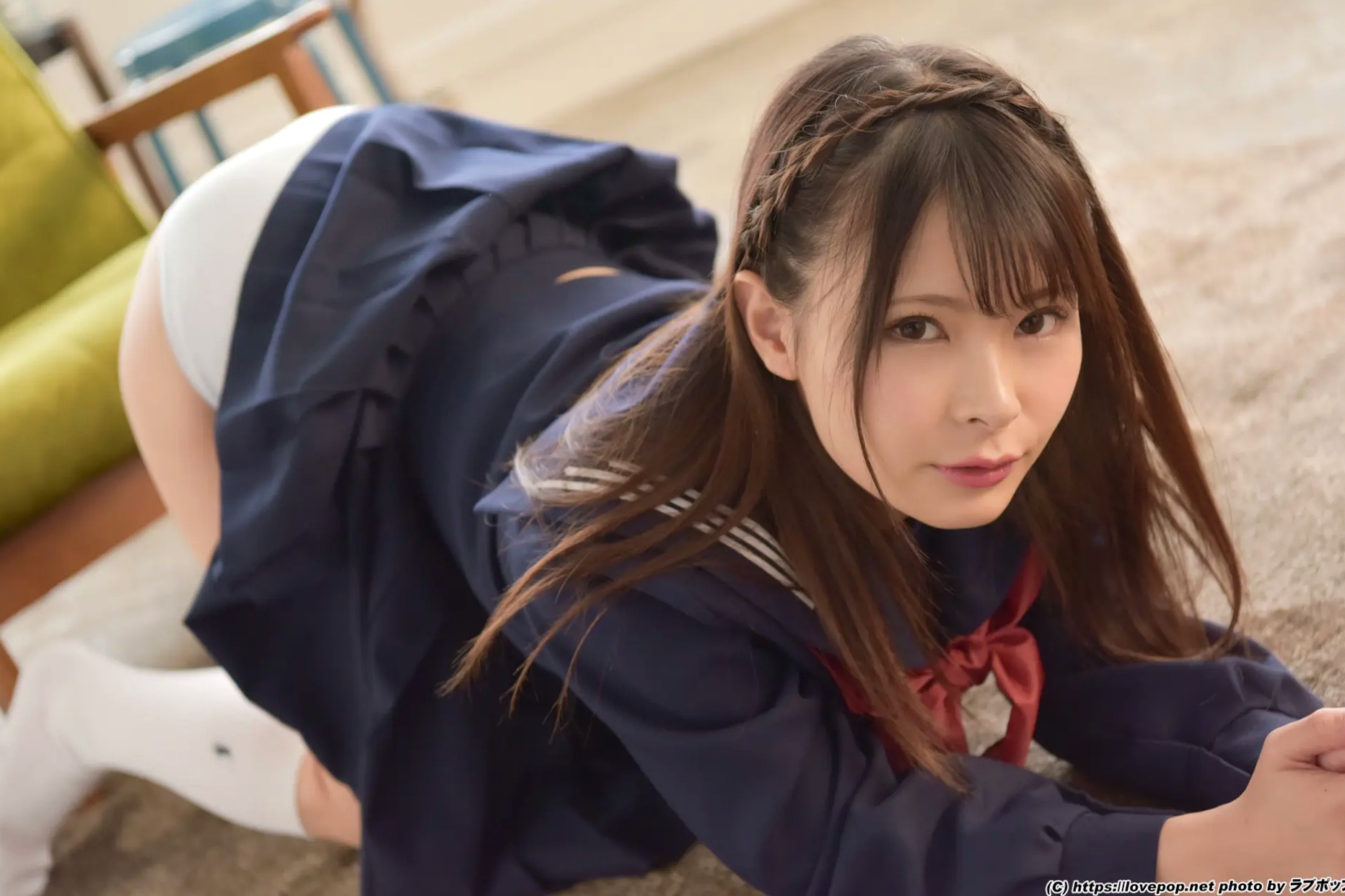 Gallery - [LOVEPOP] Yuko Haruno 春野ゆこ Photoset 07 [86P] 日系水手服校服清纯诱惑私房写真日本校服清纯诱惑美臀 女神私房照_秀色女神 - image 52