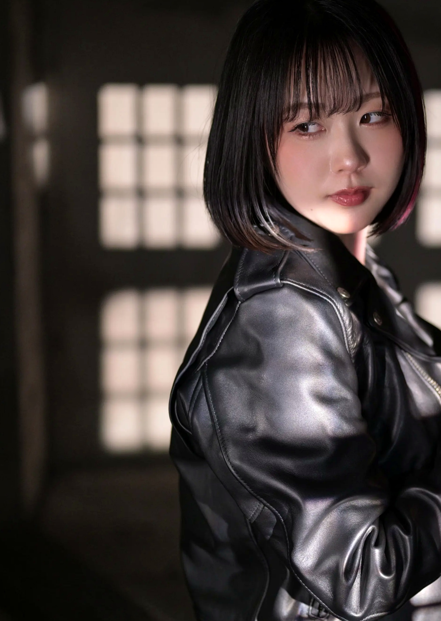 Gallery - 夜道雪 - 酷飒皮衣枪械写真 帅气机车女郎GUN ACTION[45P]日本冷艳野性女神养眼 女神私房照_秀色女神 - image 19