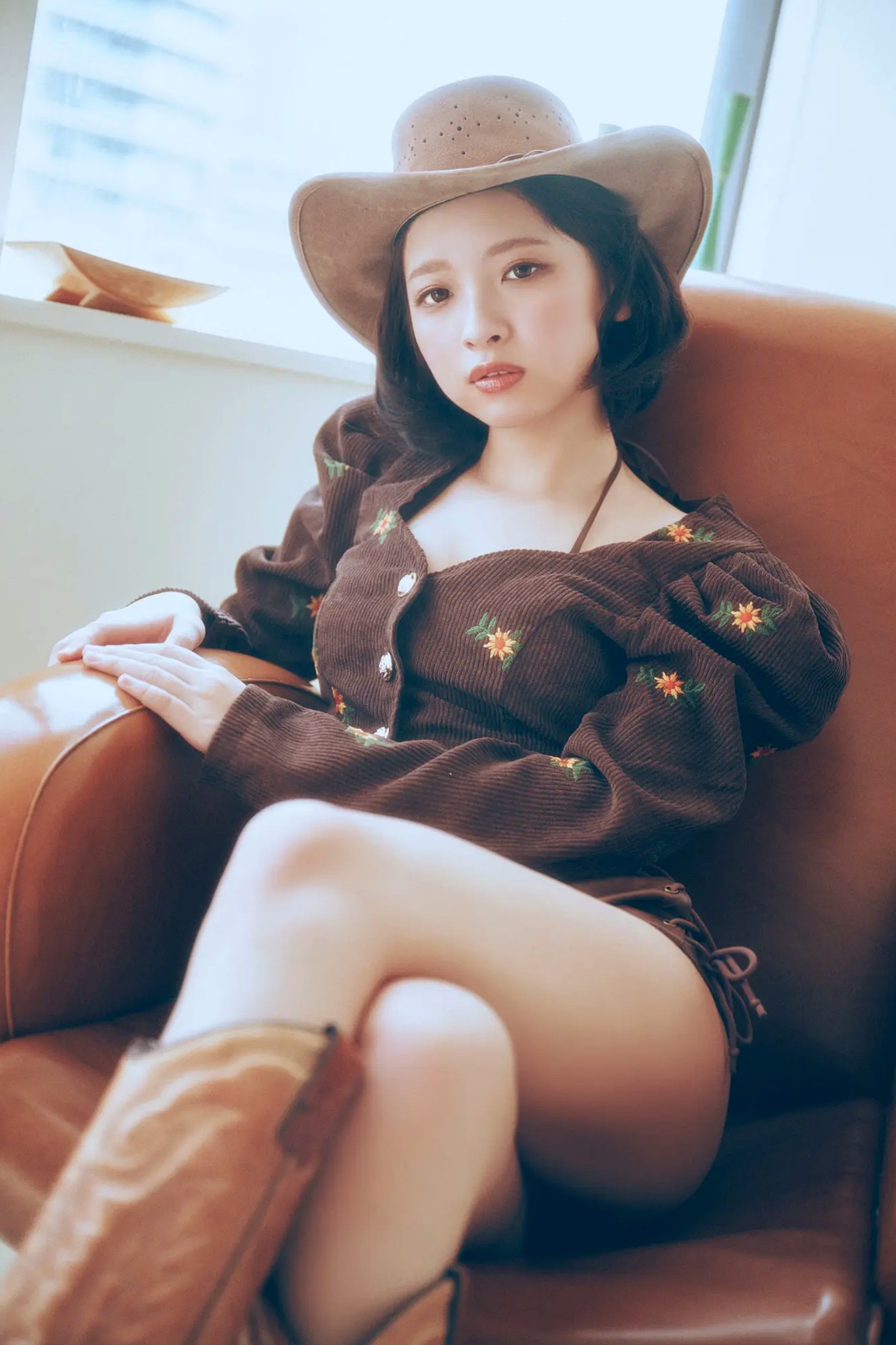 Gallery - 一ノ瀬瑠菜 - 复古野性牛仔风性感美臀写真 [51P]日本性感美臀野性养眼 女神私房照_秀色女神 - image 4