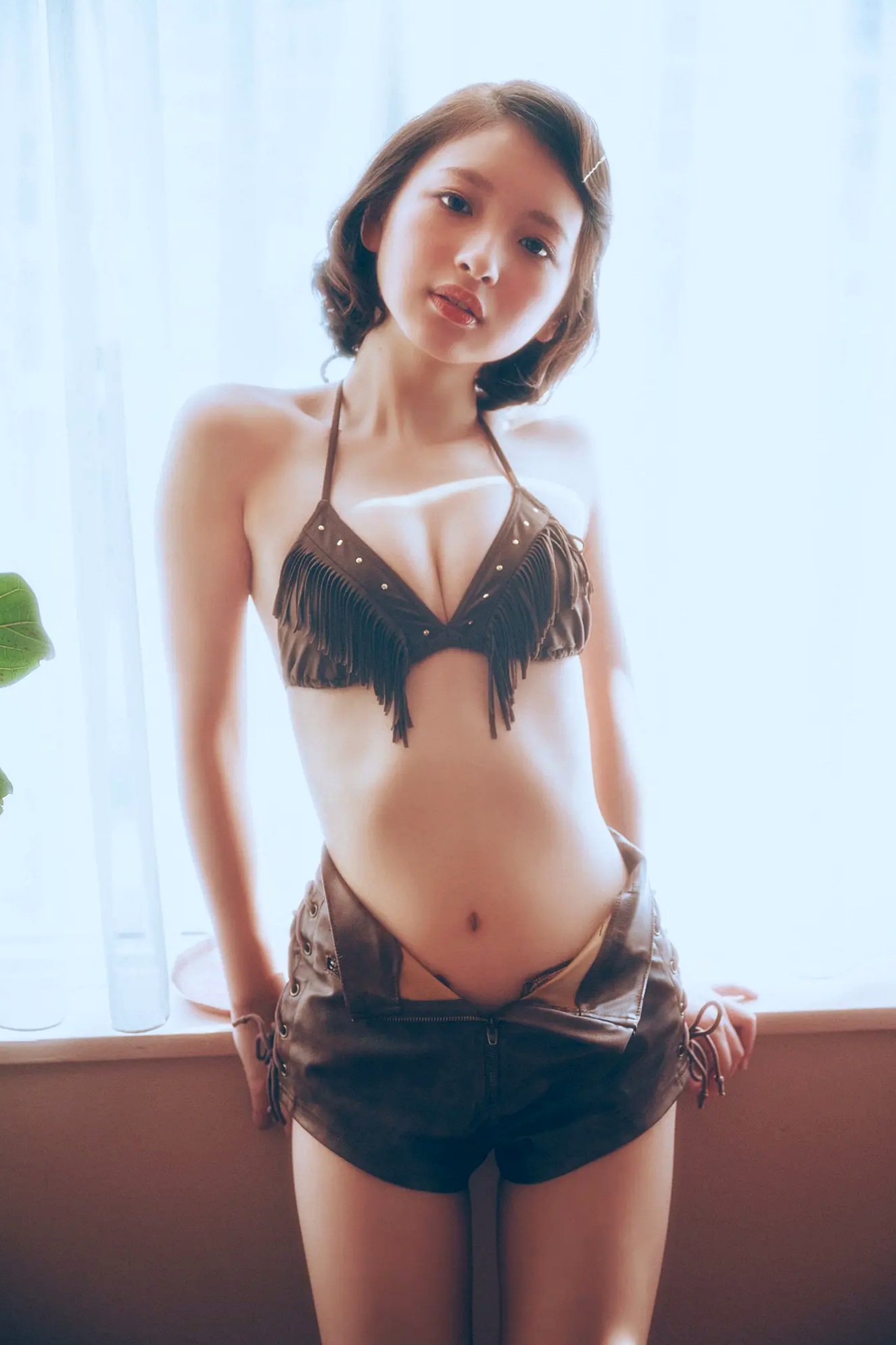 Gallery - 一ノ瀬瑠菜 - 复古野性牛仔风性感美臀写真 [51P]日本性感美臀野性养眼 女神私房照_秀色女神 - image 23