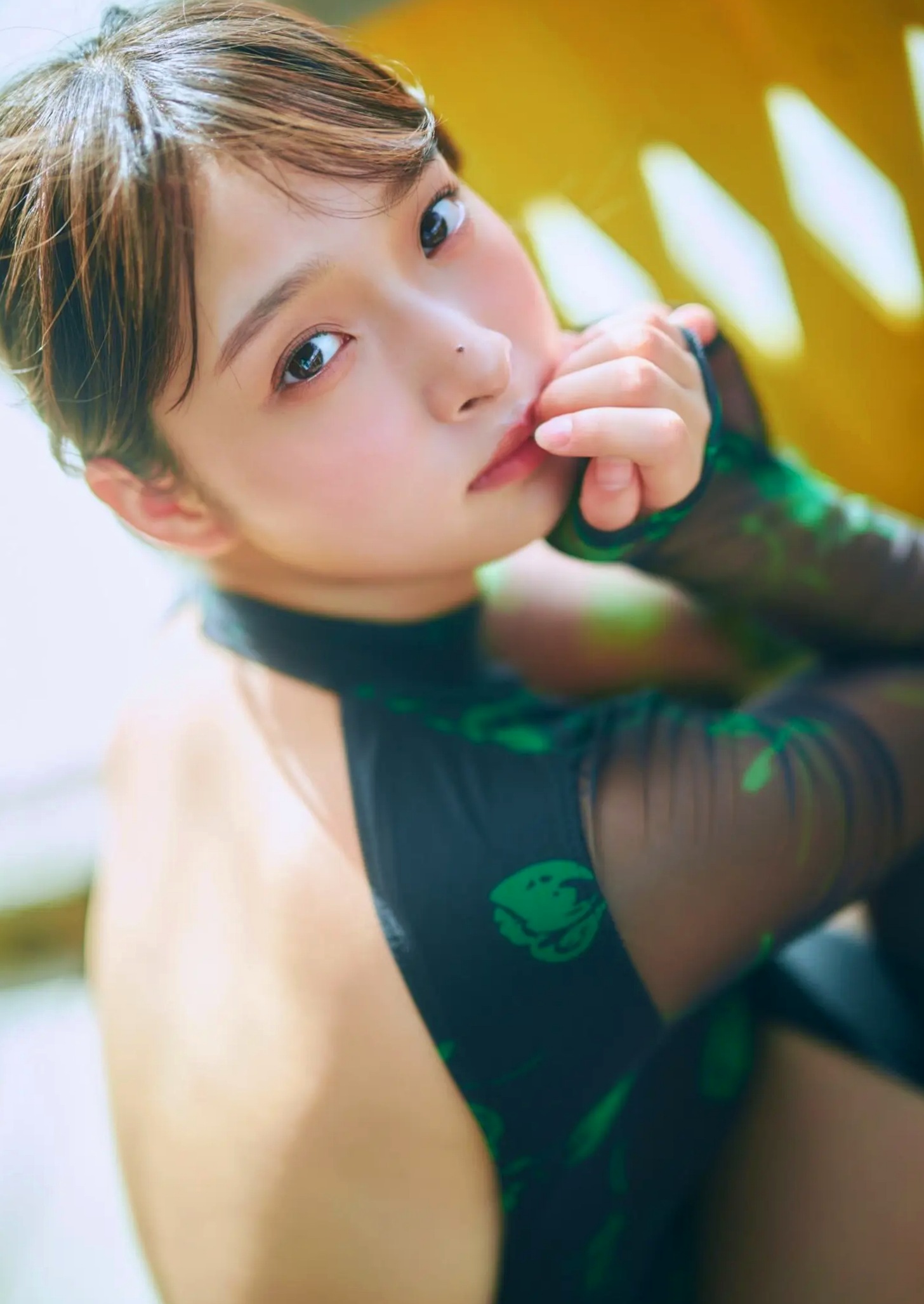 Gallery - 沢美沙樹《美圧天使》海边蓝色比基尼与日式和服风情性感写真 [58P]日本比基尼和服沙滩波涛胸涌 女神私房照_秀色女神 - image 23
