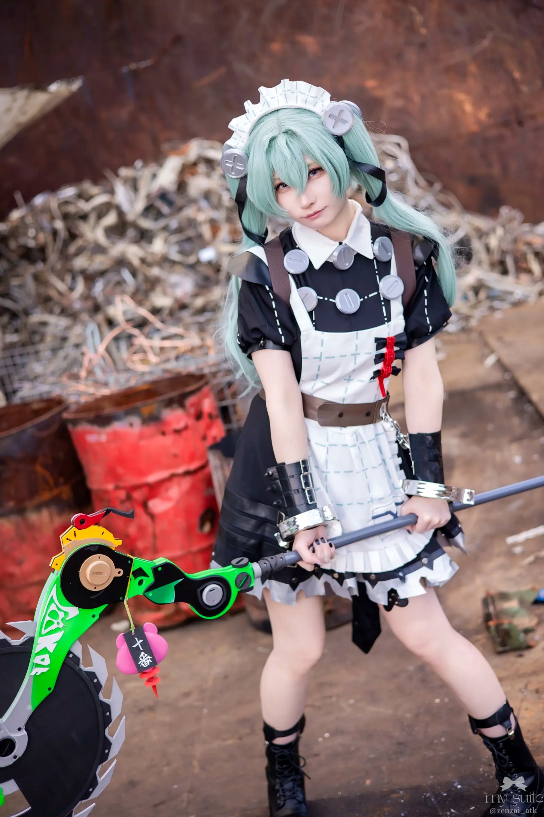 Gallery - (Cosplay) [my suite] Atsuki あつき - Suite Zone Zero4 绝区零可琳哥特女仆性感私房 [456P]角色扮演性感美腿白嫩萌系 女神私房照_秀色女神 - image 5