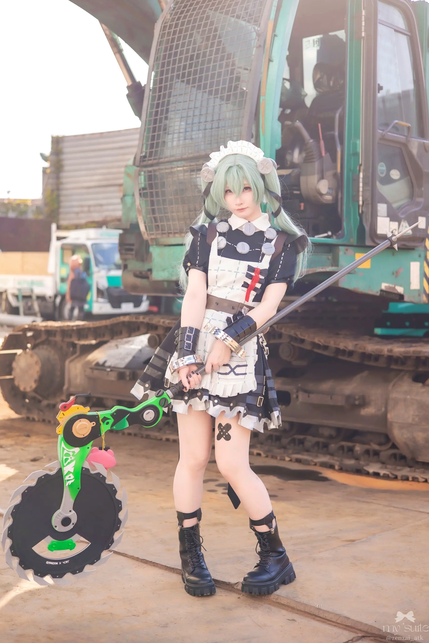 Gallery - (Cosplay) [my suite] Atsuki あつき - Suite Zone Zero4 绝区零可琳哥特女仆性感私房 [456P]角色扮演性感美腿白嫩萌系 女神私房照_秀色女神 - image 16