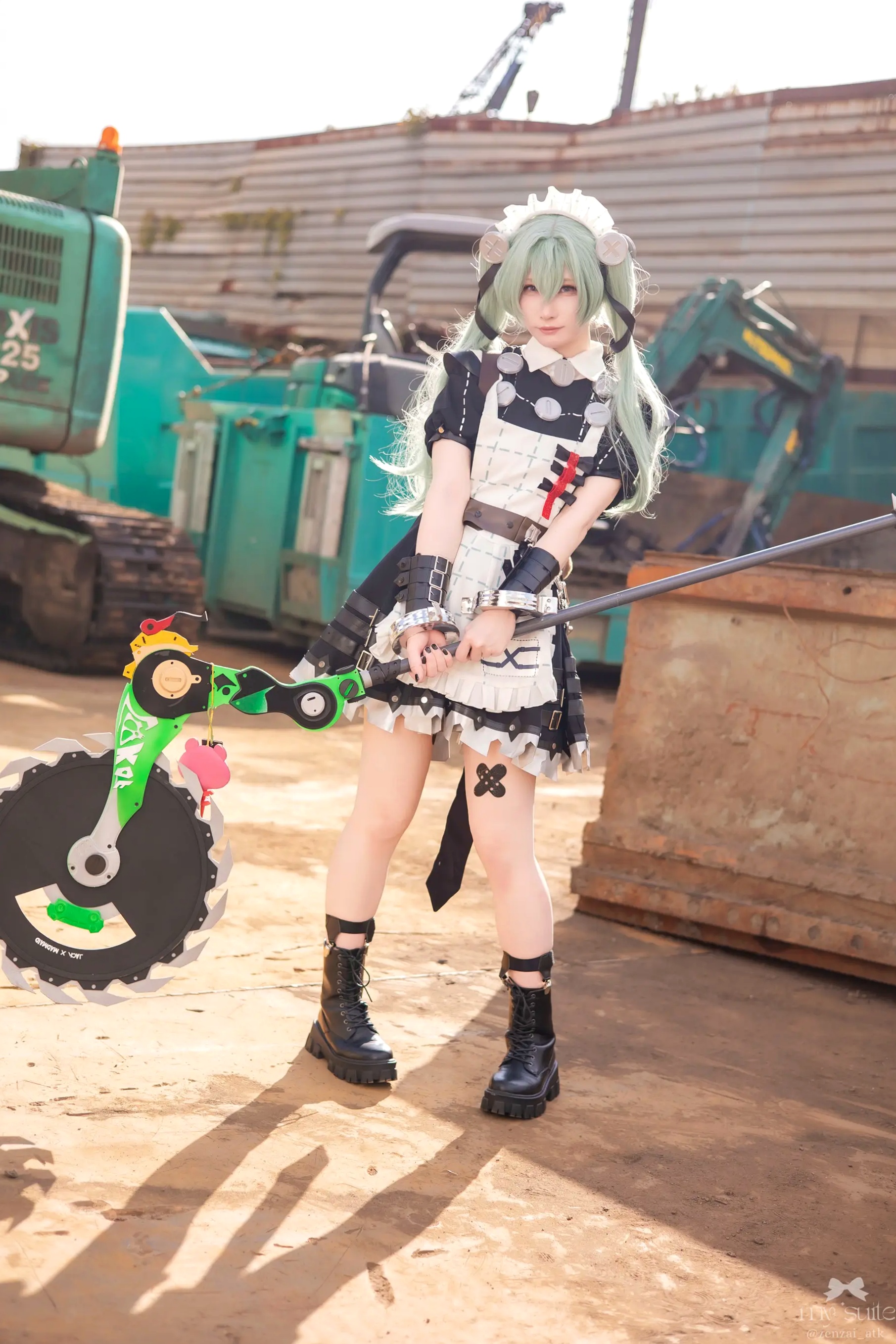 Gallery - (Cosplay) [my suite] Atsuki あつき - Suite Zone Zero4 绝区零可琳哥特女仆性感私房 [456P]角色扮演性感美腿白嫩萌系 女神私房照_秀色女神 - image 17