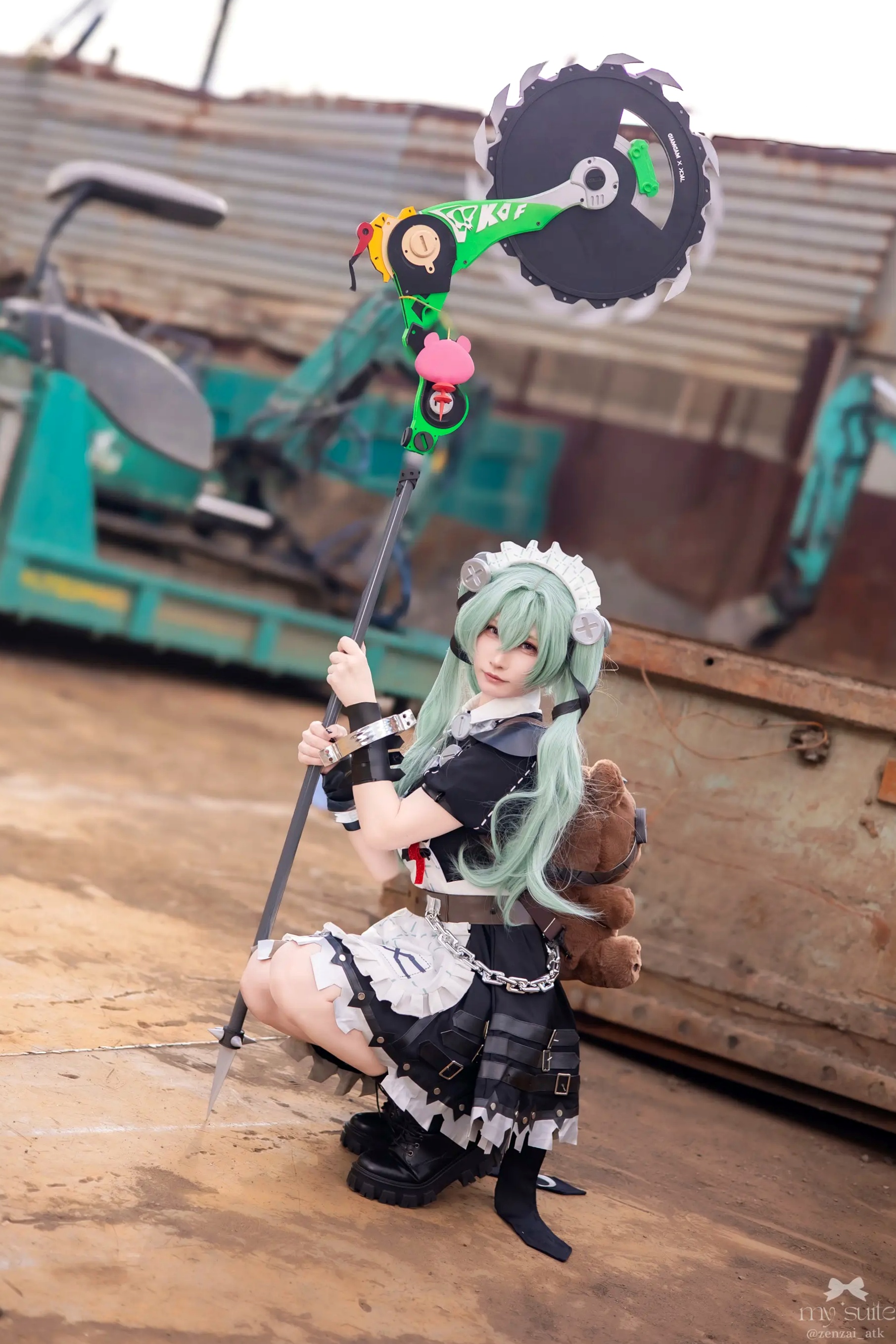 Gallery - (Cosplay) [my suite] Atsuki あつき - Suite Zone Zero4 绝区零可琳哥特女仆性感私房 [456P]角色扮演性感美腿白嫩萌系 女神私房照_秀色女神 - image 18