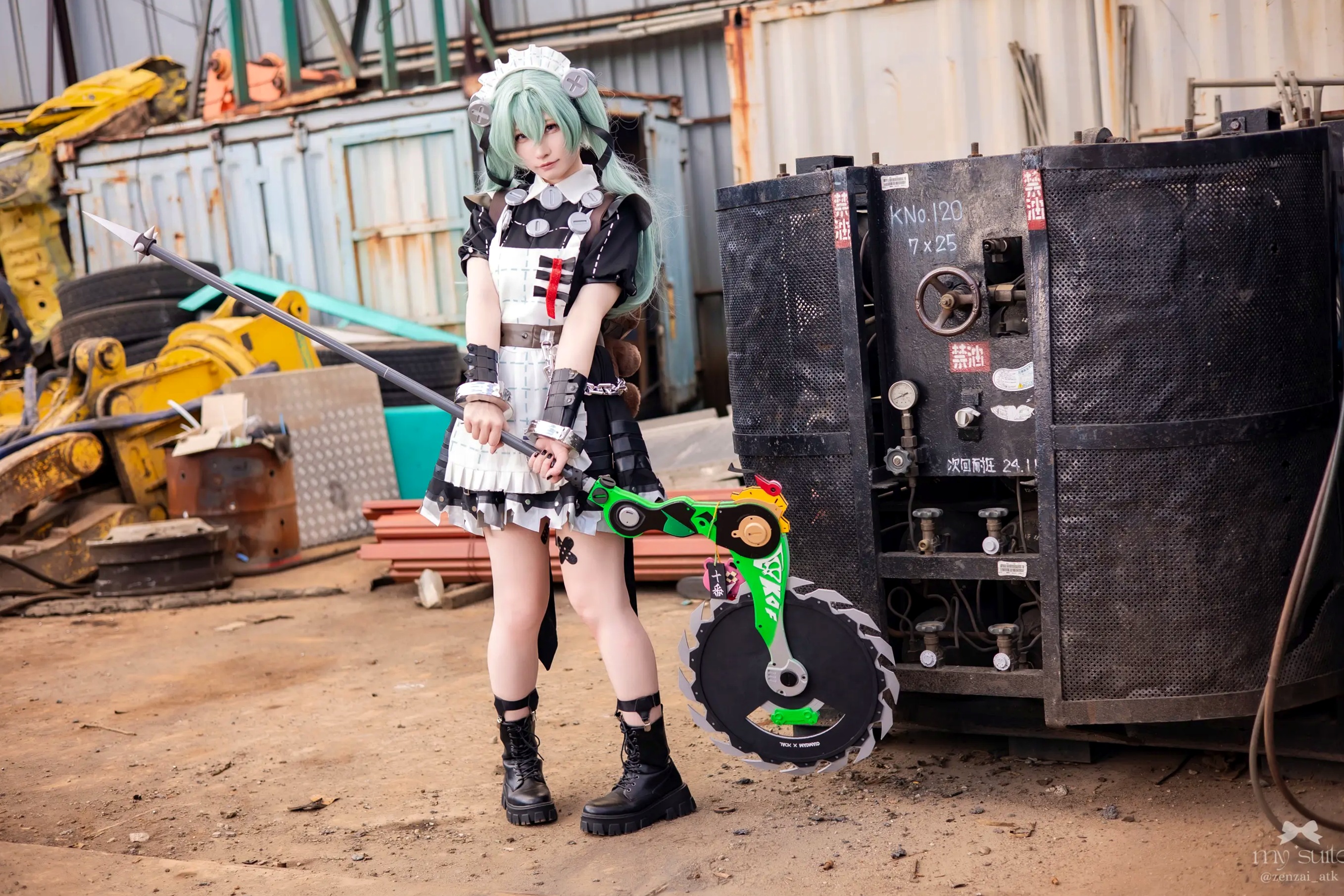 Gallery - (Cosplay) [my suite] Atsuki あつき - Suite Zone Zero4 绝区零可琳哥特女仆性感私房 [456P]角色扮演性感美腿白嫩萌系 女神私房照_秀色女神 - image 20