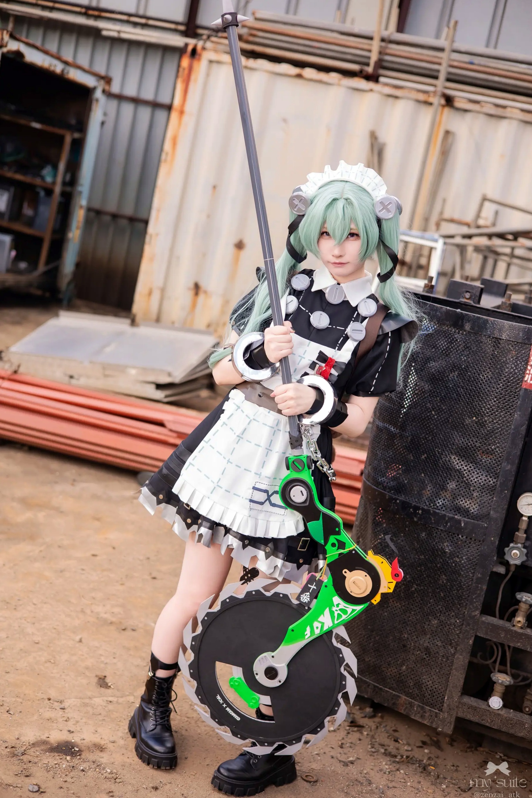 Gallery - (Cosplay) [my suite] Atsuki あつき - Suite Zone Zero4 绝区零可琳哥特女仆性感私房 [456P]角色扮演性感美腿白嫩萌系 女神私房照_秀色女神 - image 21