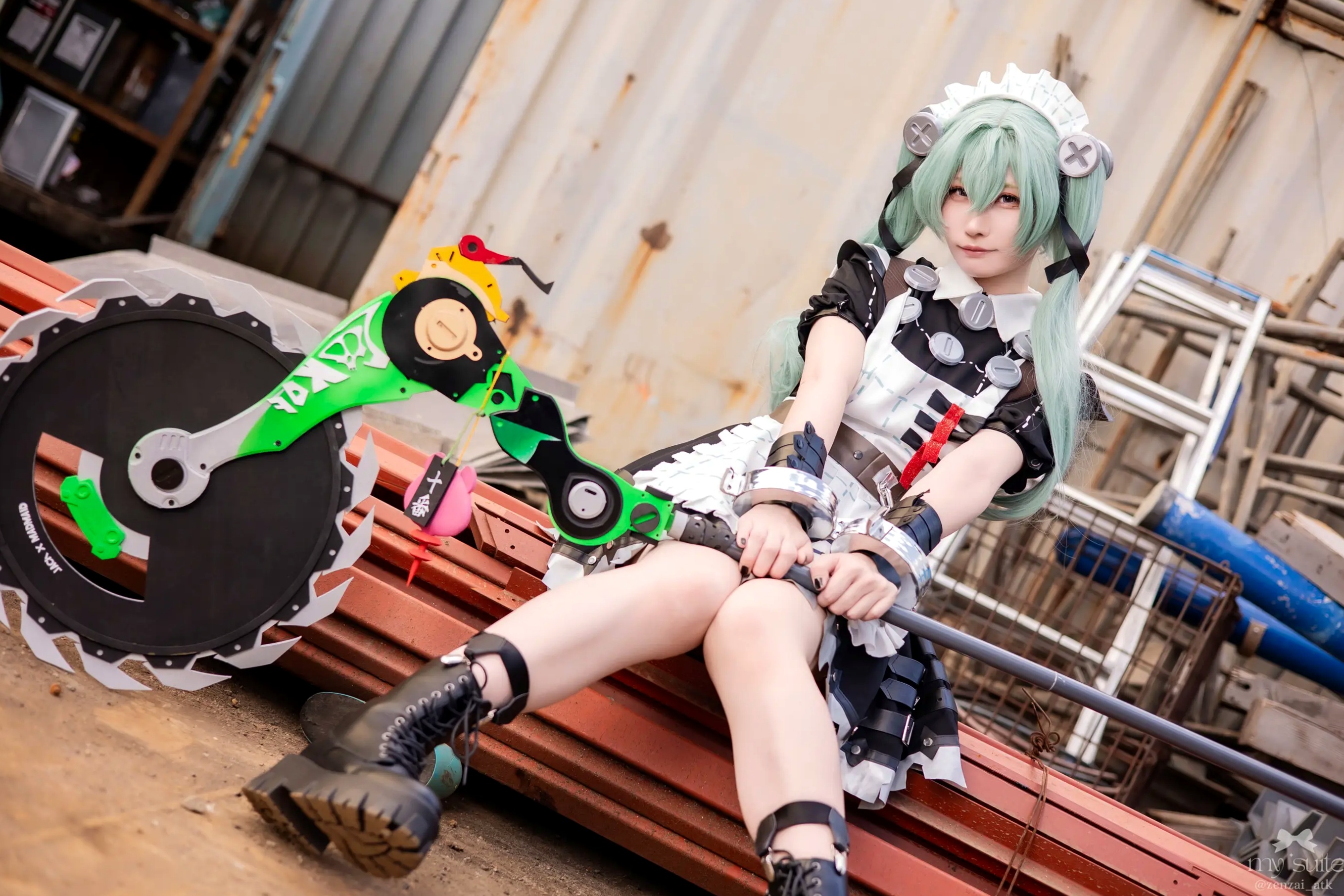 Gallery - (Cosplay) [my suite] Atsuki あつき - Suite Zone Zero4 绝区零可琳哥特女仆性感私房 [456P]角色扮演性感美腿白嫩萌系 女神私房照_秀色女神 - image 25