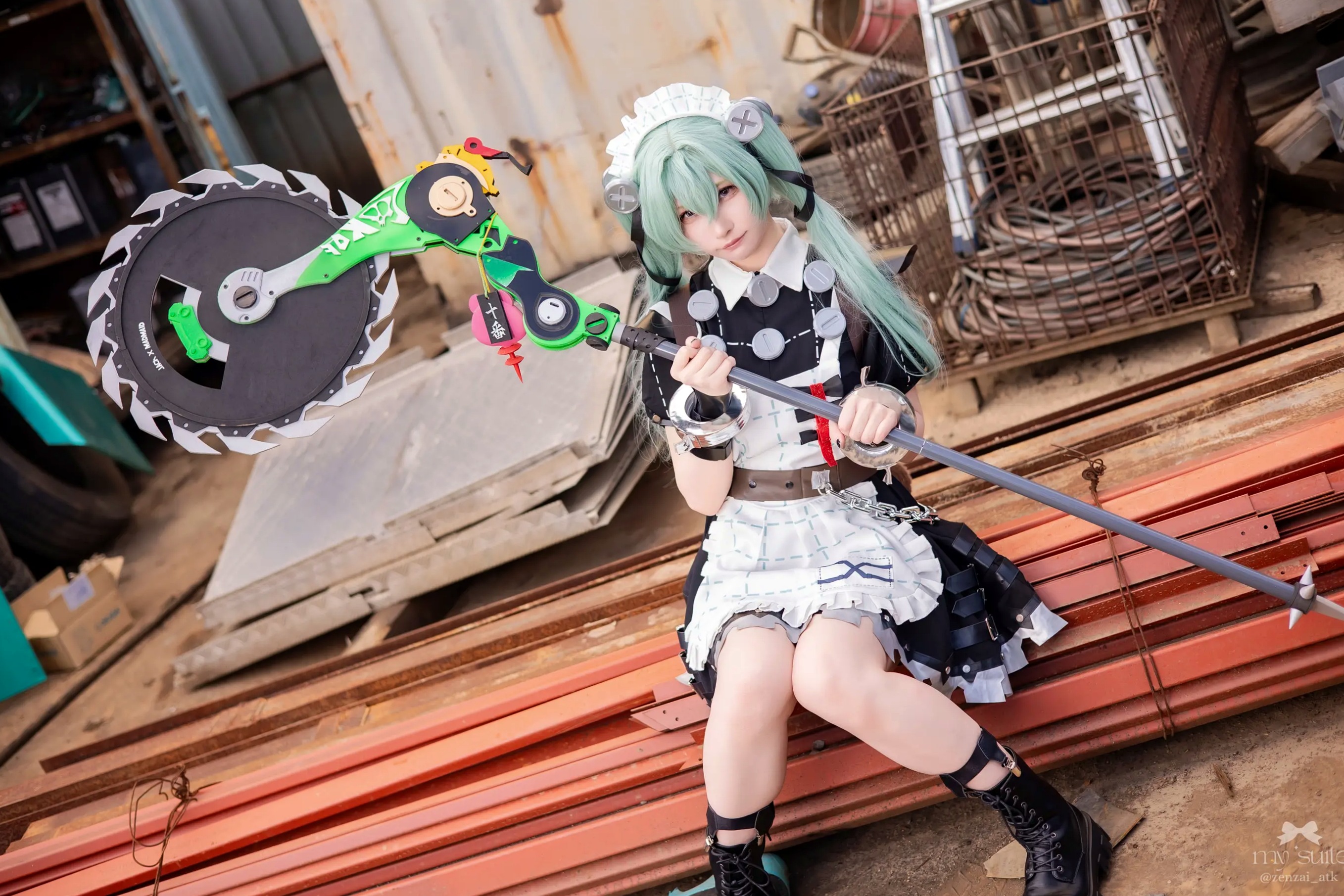 Gallery - (Cosplay) [my suite] Atsuki あつき - Suite Zone Zero4 绝区零可琳哥特女仆性感私房 [456P]角色扮演性感美腿白嫩萌系 女神私房照_秀色女神 - image 27
