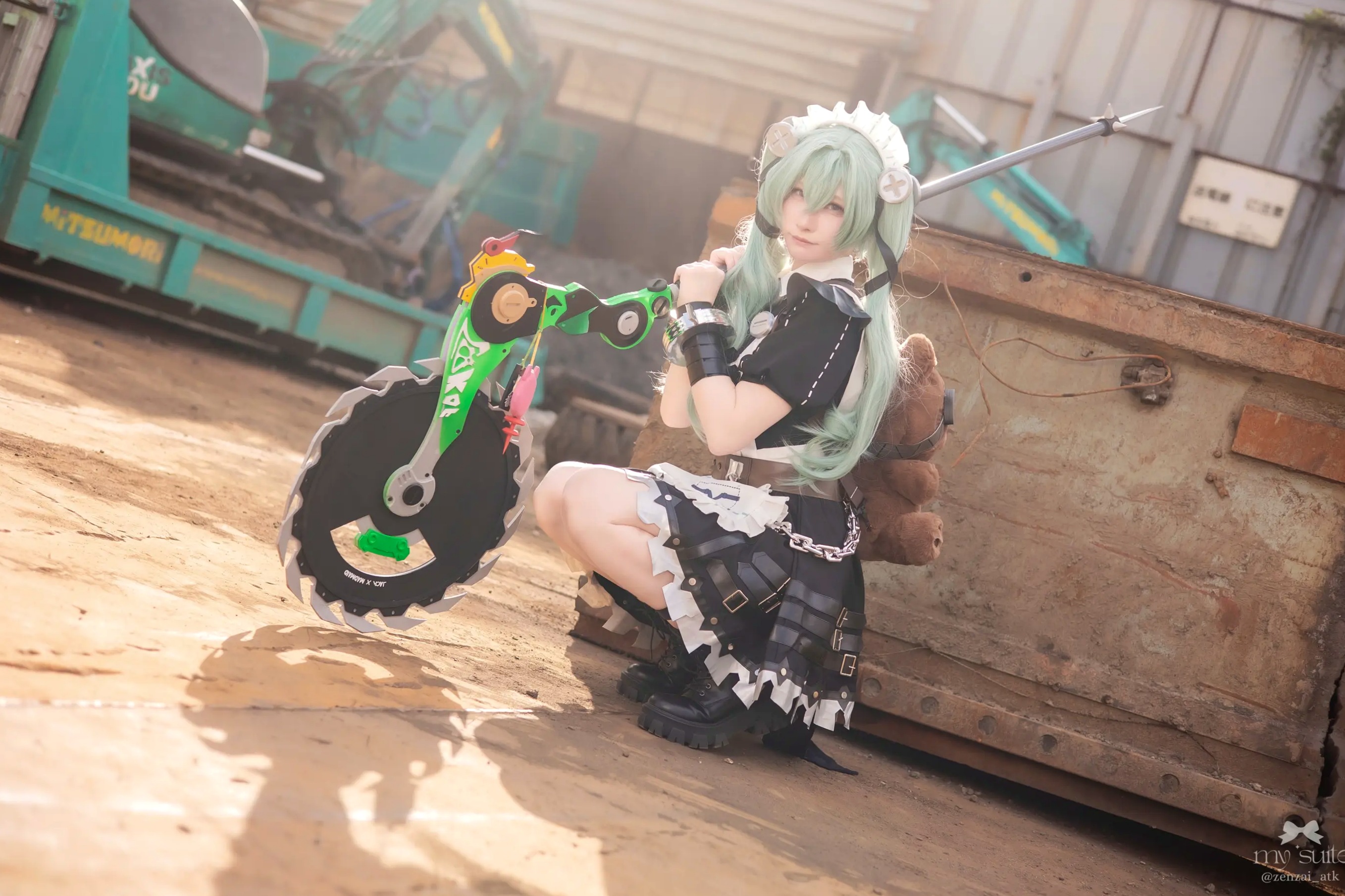 Gallery - (Cosplay) [my suite] Atsuki あつき - Suite Zone Zero4 绝区零可琳哥特女仆性感私房 [456P]角色扮演性感美腿白嫩萌系 女神私房照_秀色女神 - image 31