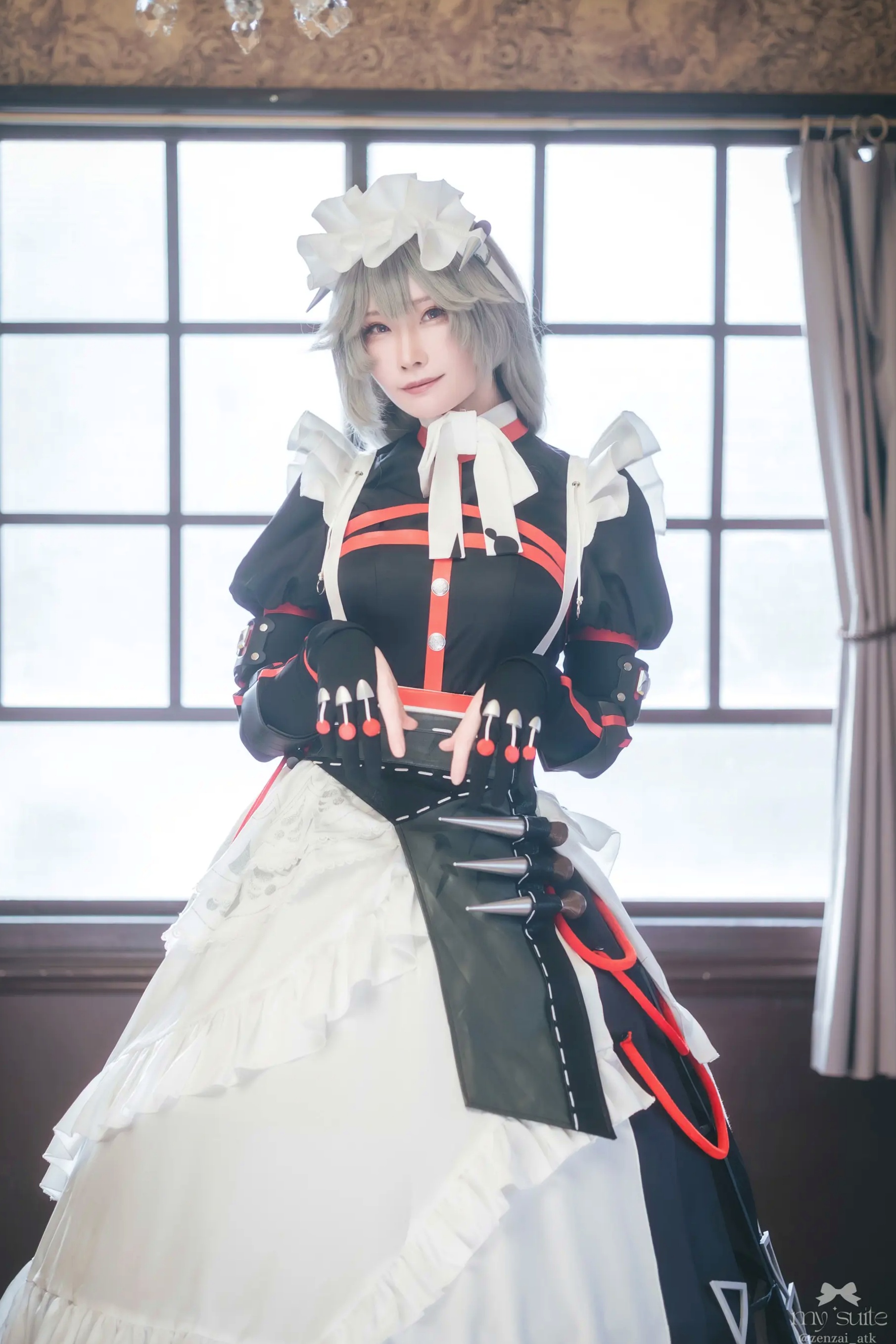 Gallery - (Cosplay) [my suite] Atsuki あつき - Suite Zone Zero4 绝区零可琳哥特女仆性感私房 [456P]角色扮演性感美腿白嫩萌系 女神私房照_秀色女神 - image 63