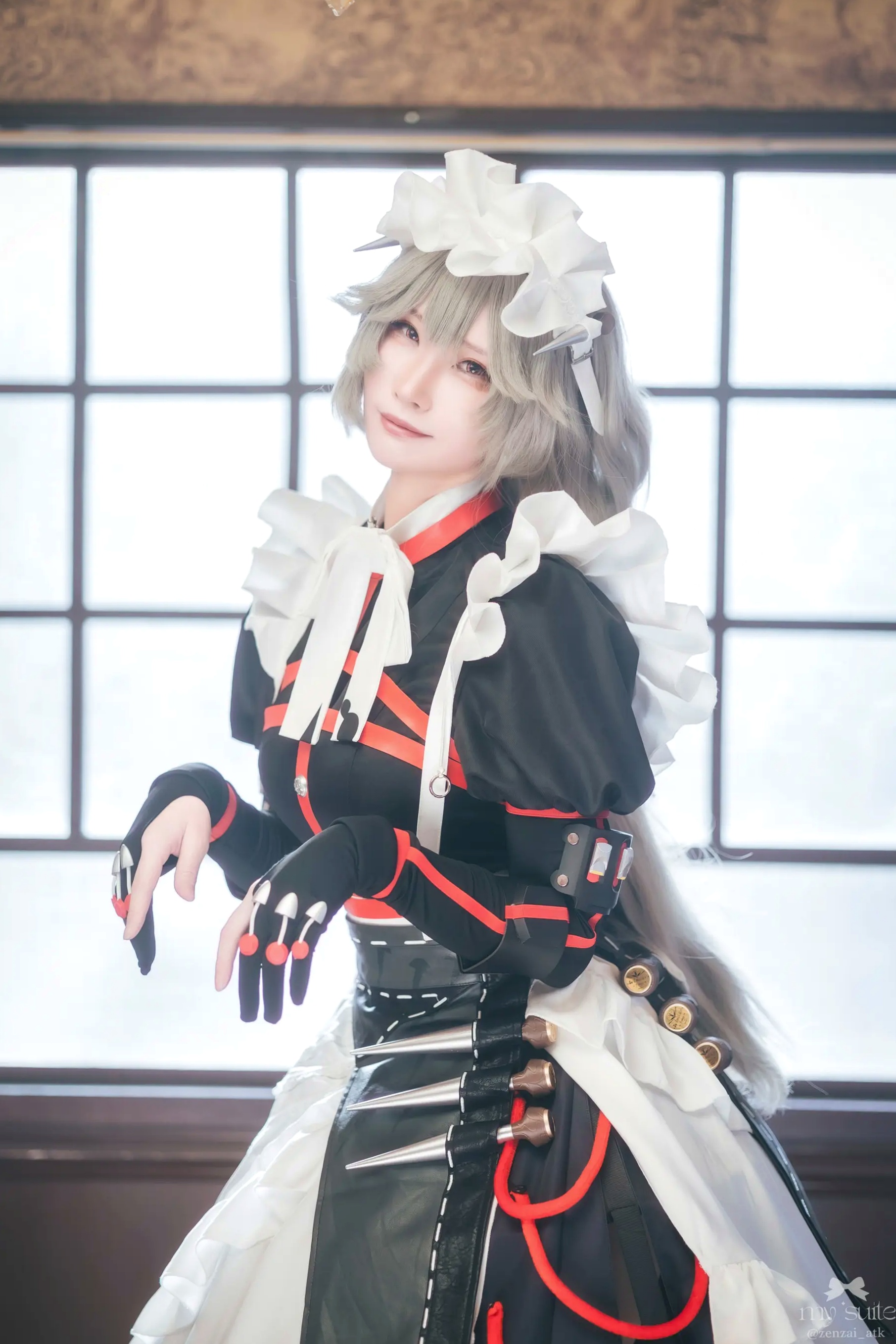 Gallery - (Cosplay) [my suite] Atsuki あつき - Suite Zone Zero4 绝区零可琳哥特女仆性感私房 [456P]角色扮演性感美腿白嫩萌系 女神私房照_秀色女神 - image 65