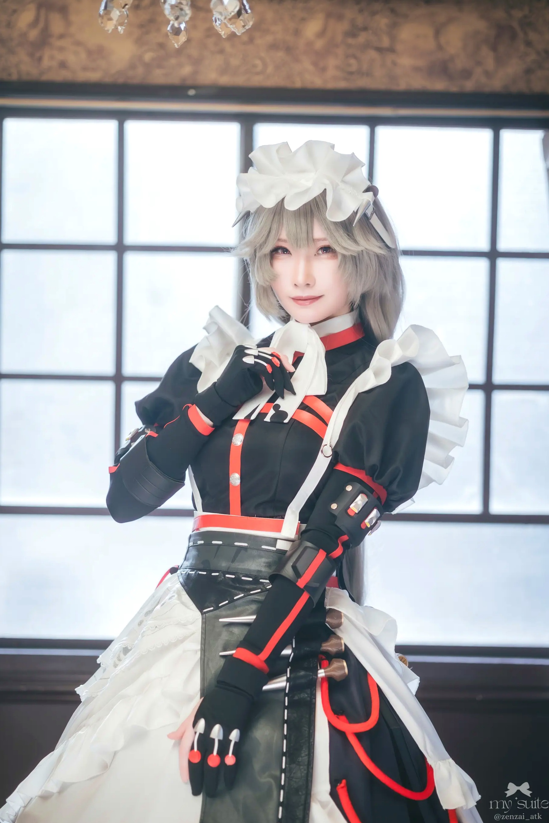 Gallery - (Cosplay) [my suite] Atsuki あつき - Suite Zone Zero4 绝区零可琳哥特女仆性感私房 [456P]角色扮演性感美腿白嫩萌系 女神私房照_秀色女神 - image 66