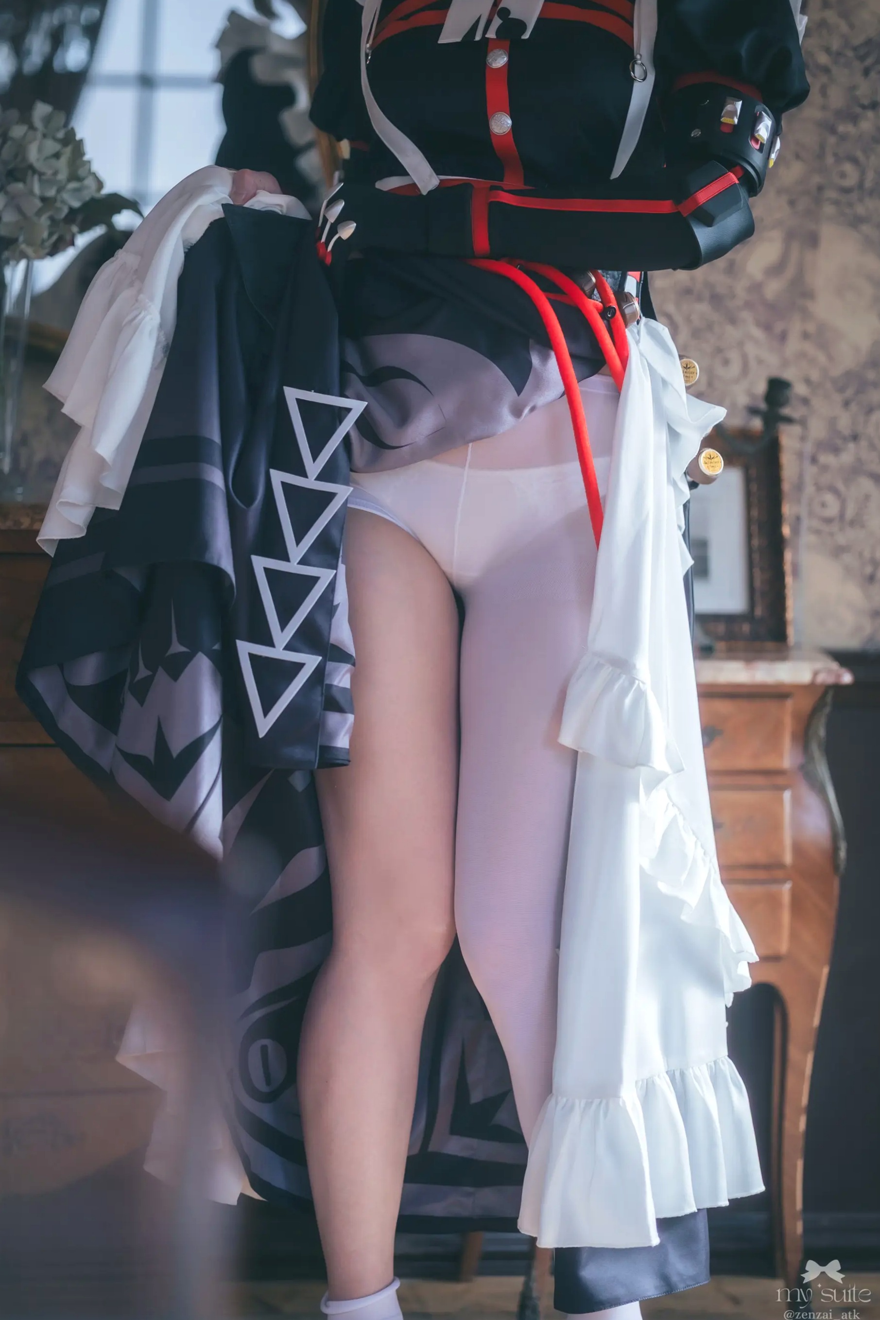 Gallery - (Cosplay) [my suite] Atsuki あつき - Suite Zone Zero4 绝区零可琳哥特女仆性感私房 [456P]角色扮演性感美腿白嫩萌系 女神私房照_秀色女神 - image 87