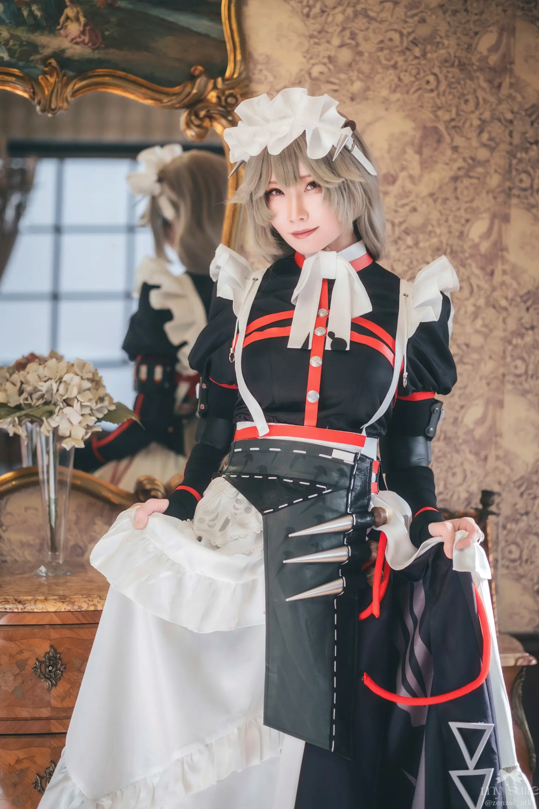Gallery - (Cosplay) [my suite] Atsuki あつき - Suite Zone Zero4 绝区零可琳哥特女仆性感私房 [456P]角色扮演性感美腿白嫩萌系 女神私房照_秀色女神 - image 90