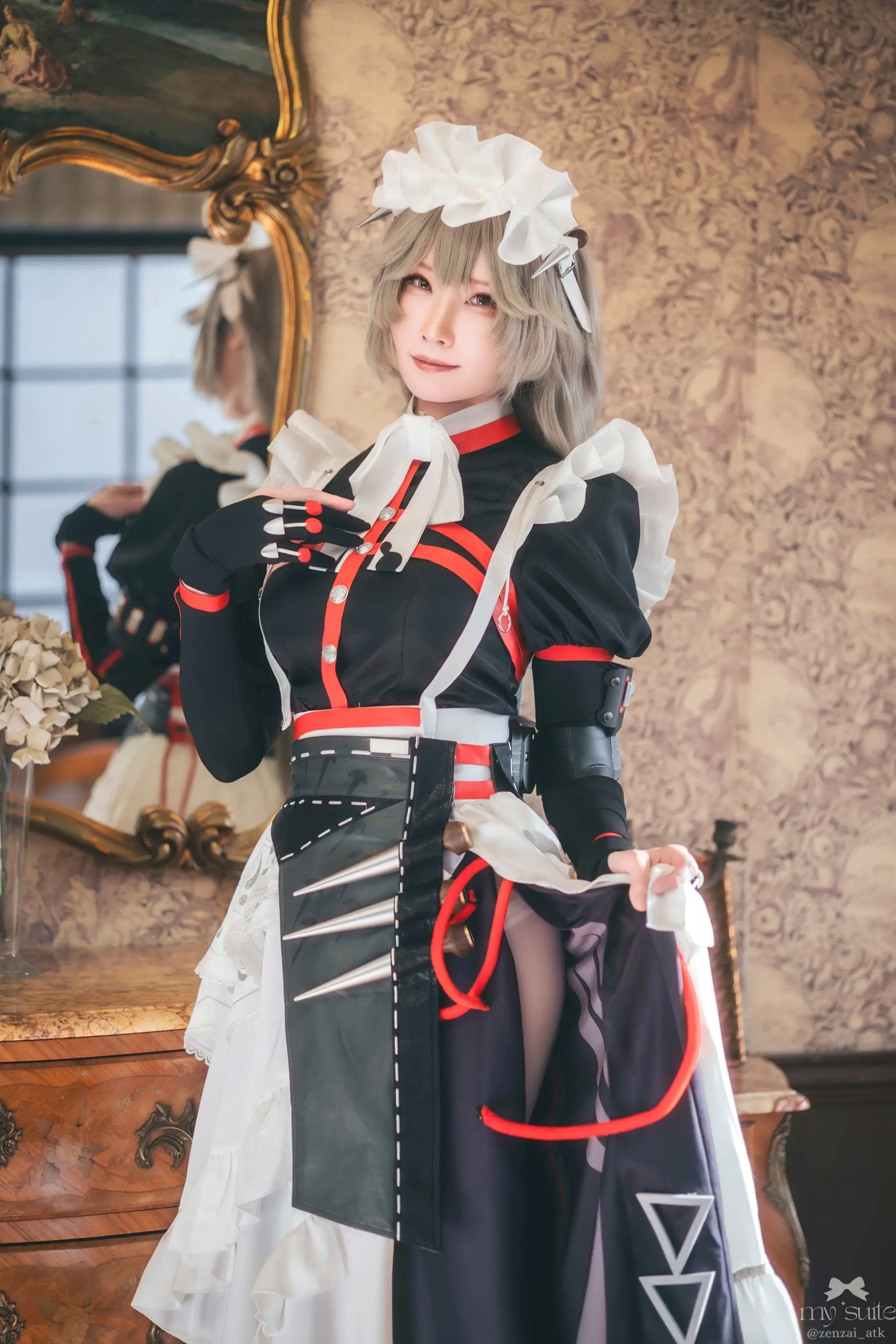 Gallery - (Cosplay) [my suite] Atsuki あつき - Suite Zone Zero4 绝区零可琳哥特女仆性感私房 [456P]角色扮演性感美腿白嫩萌系 女神私房照_秀色女神 - image 91