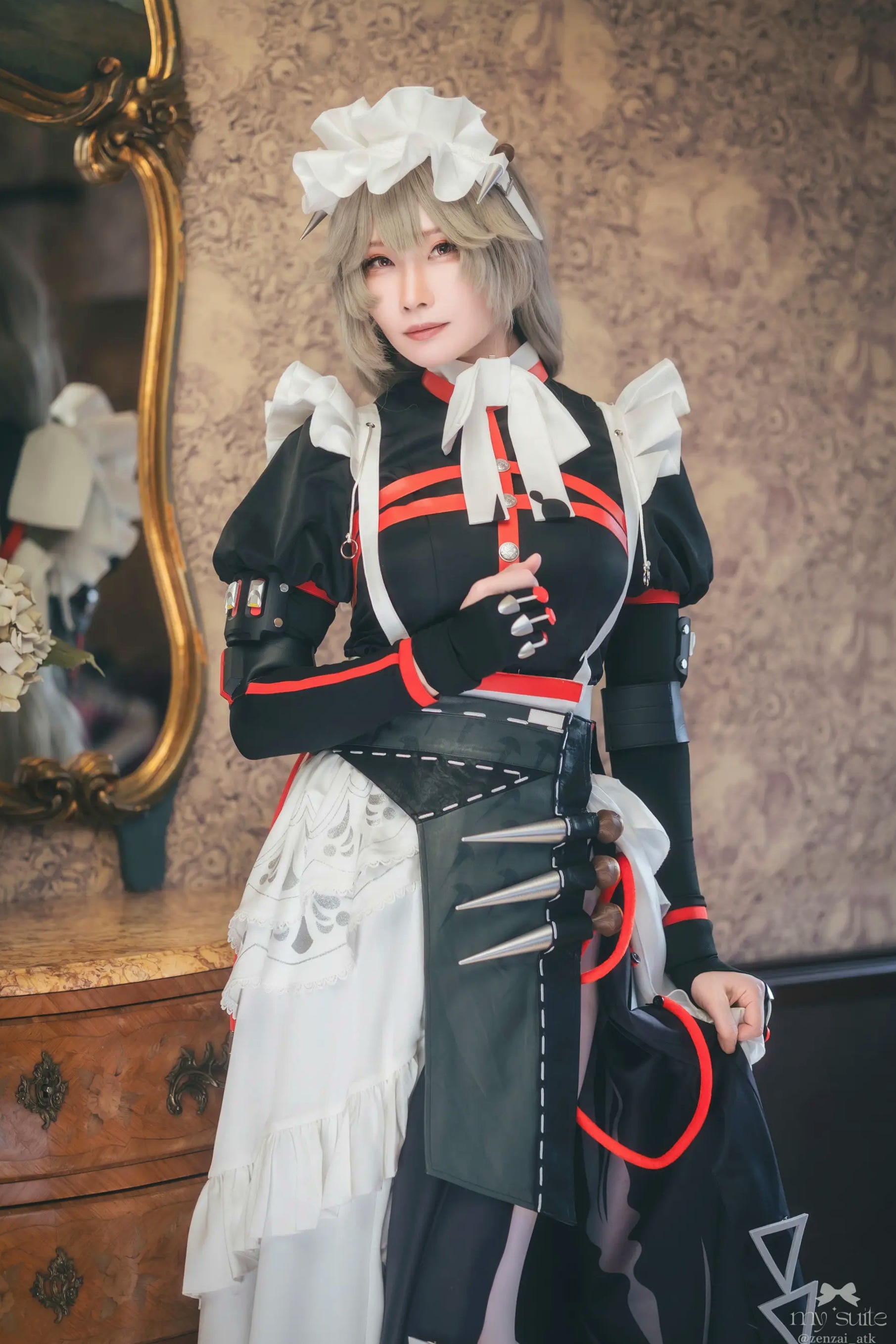 Gallery - (Cosplay) [my suite] Atsuki あつき - Suite Zone Zero4 绝区零可琳哥特女仆性感私房 [456P]角色扮演性感美腿白嫩萌系 女神私房照_秀色女神 - image 95