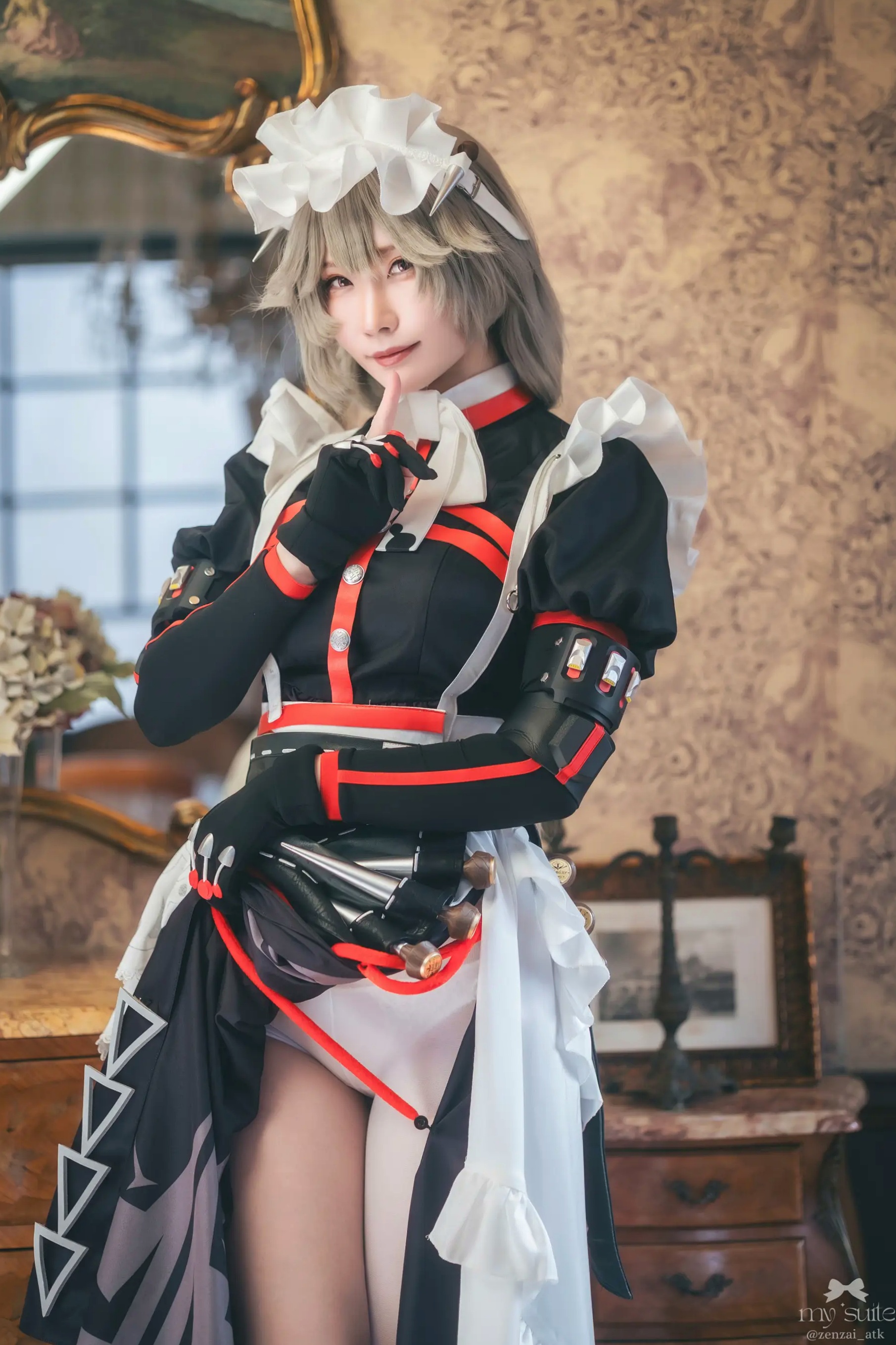 (Cosplay) [my suite] Atsuki あつき - Suite Zone Zero4 绝区零可琳哥特女仆性感私房 [456P]