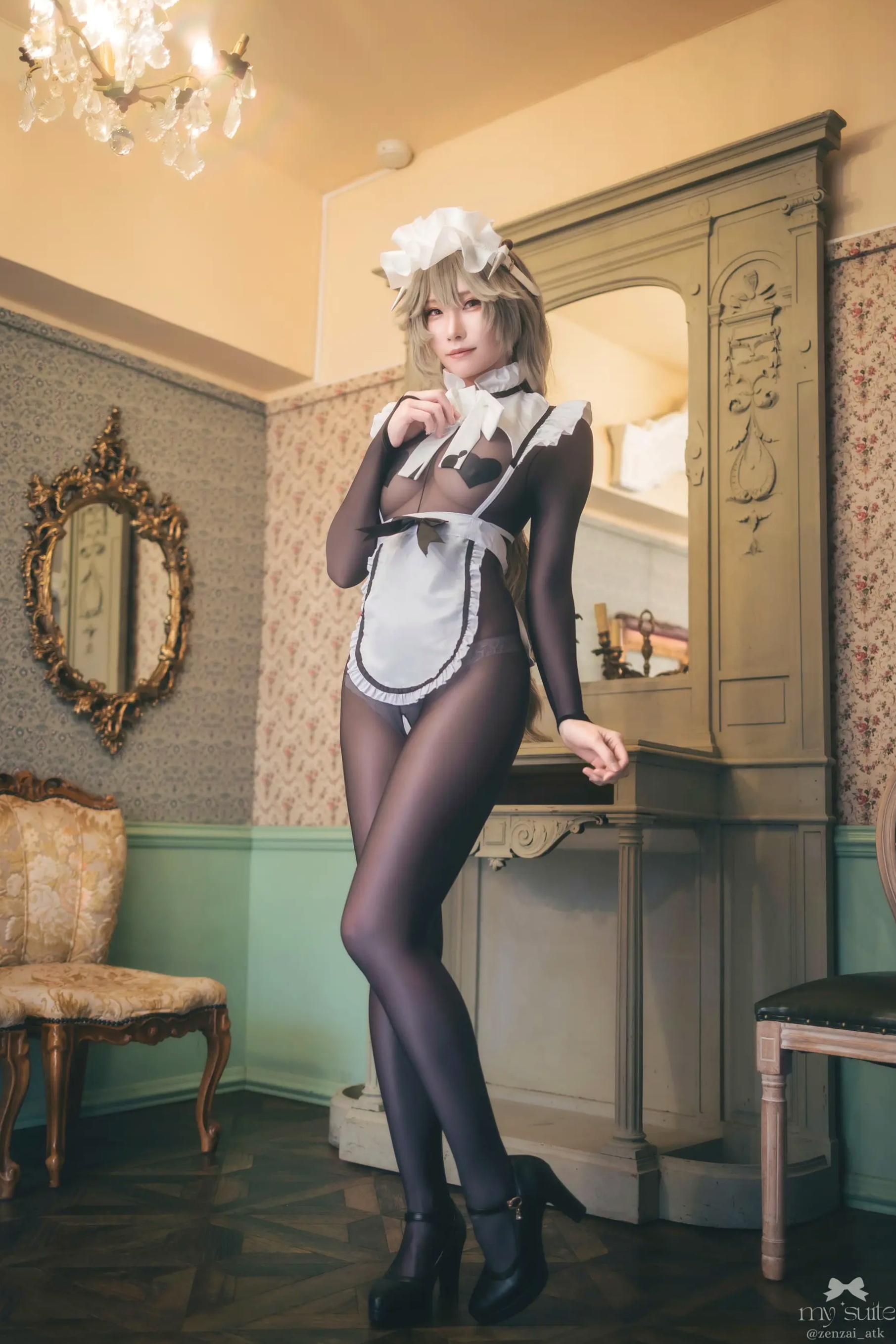 (Cosplay) [my suite] Atsuki あつき - Suite Zone Zero4 绝区零可琳哥特女仆性感私房 [456P]