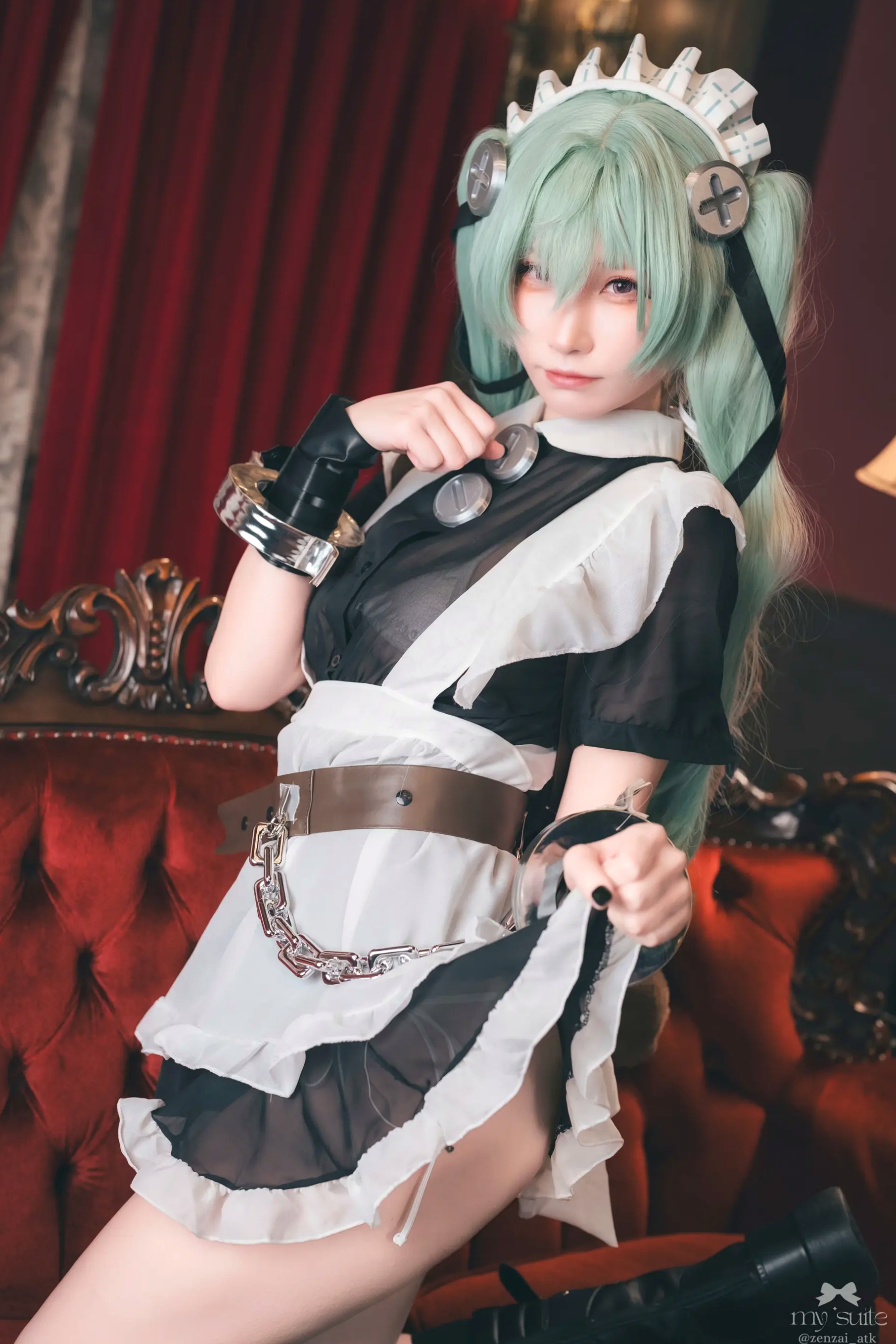 (Cosplay) [my suite] Atsuki あつき - Suite Zone Zero4 绝区零可琳哥特女仆性感私房 [456P]