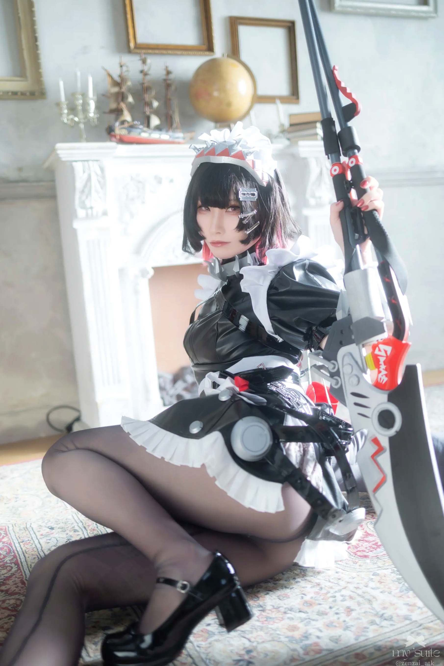 (Cosplay) [my suite] Atsuki あつき - Suite Zone Zero4 绝区零可琳哥特女仆性感私房 [456P]