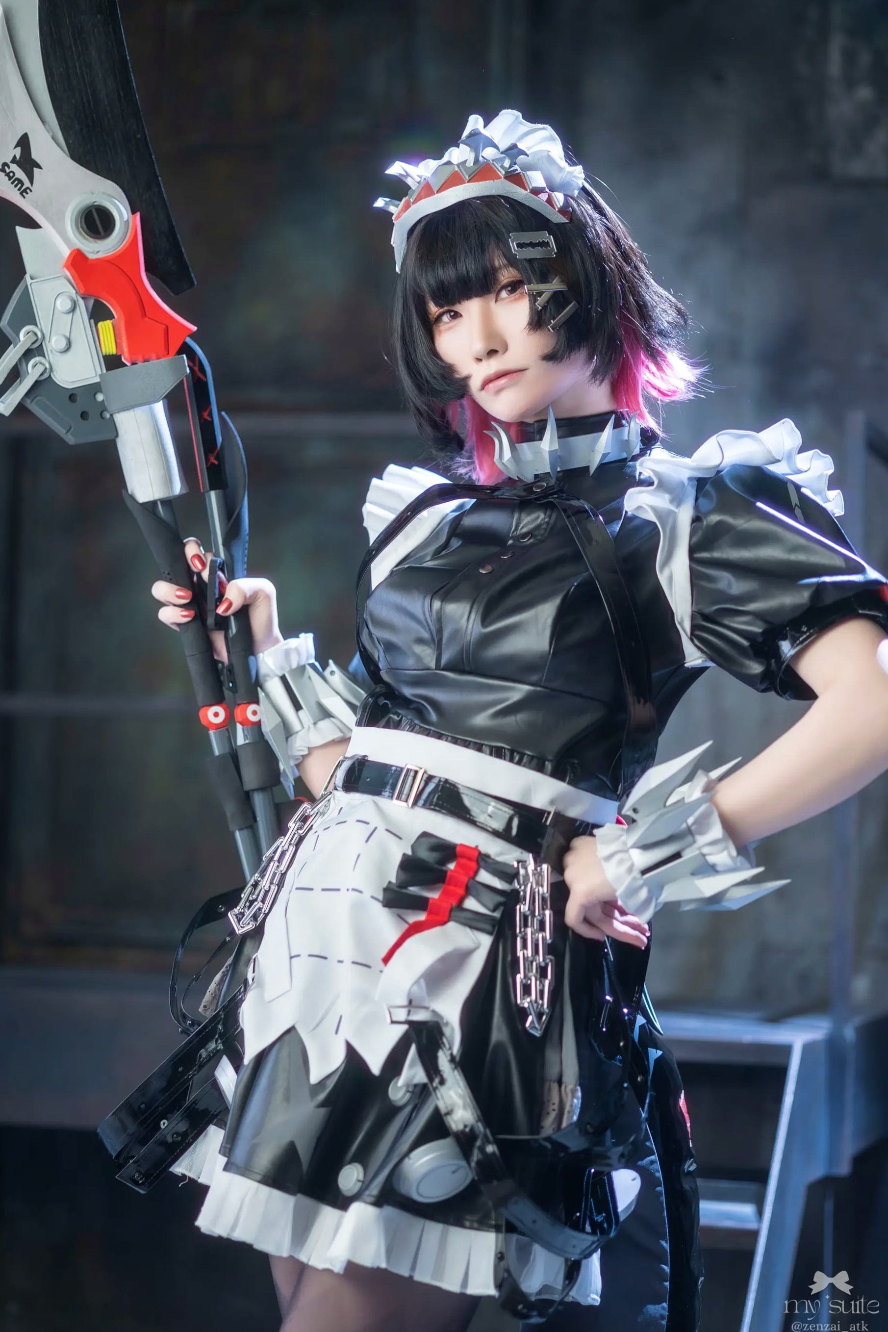 (Cosplay) [my suite] Atsuki あつき - Suite Zone Zero4 绝区零可琳哥特女仆性感私房 [456P]