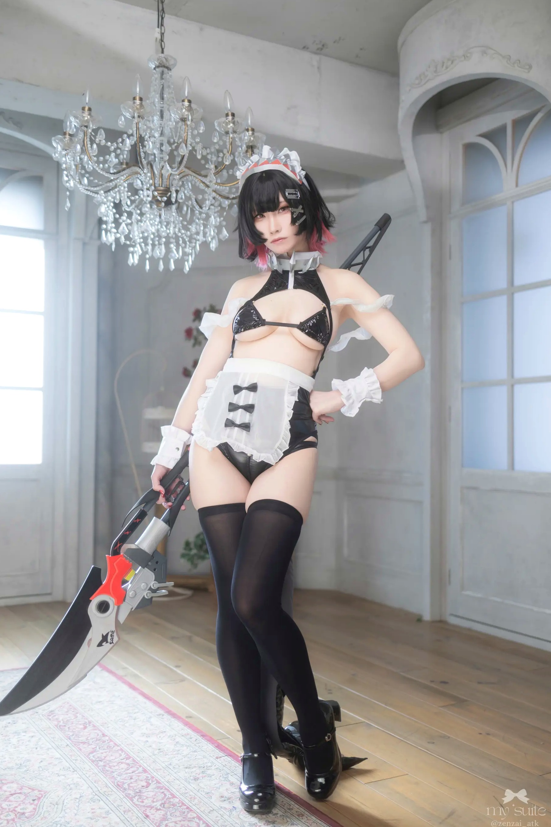 (Cosplay) [my suite] Atsuki あつき - Suite Zone Zero4 绝区零可琳哥特女仆性感私房 [456P]