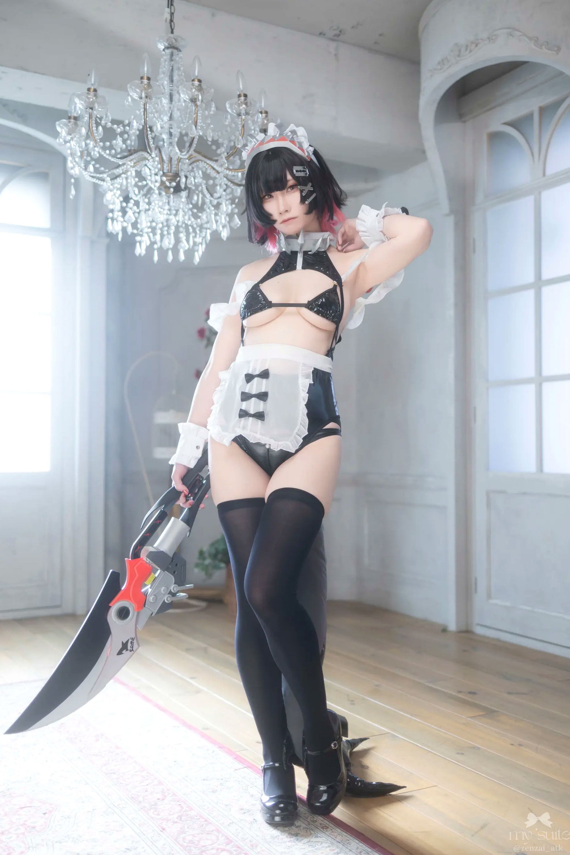 (Cosplay) [my suite] Atsuki あつき - Suite Zone Zero4 绝区零可琳哥特女仆性感私房 [456P]