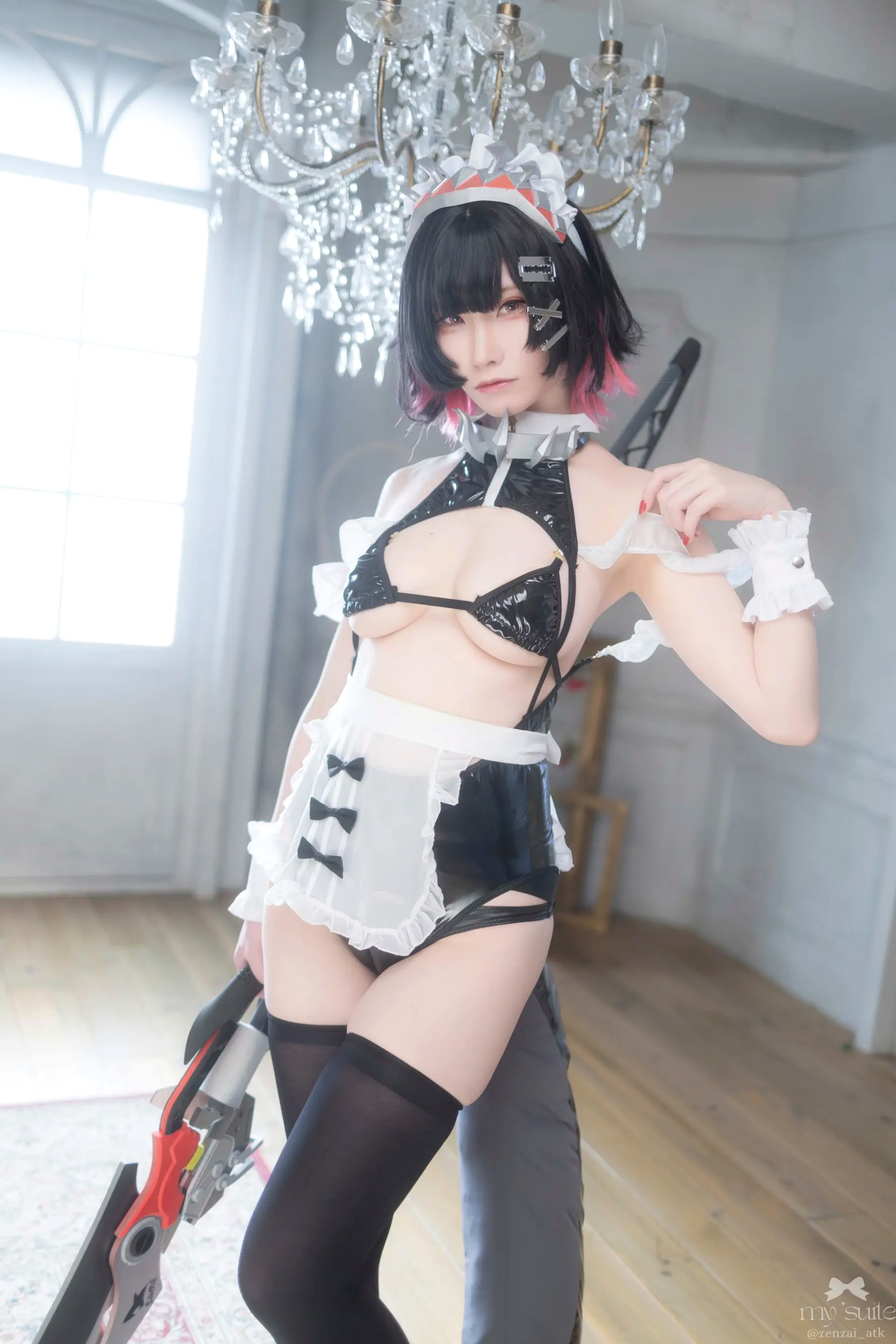 (Cosplay) [my suite] Atsuki あつき - Suite Zone Zero4 绝区零可琳哥特女仆性感私房 [456P]