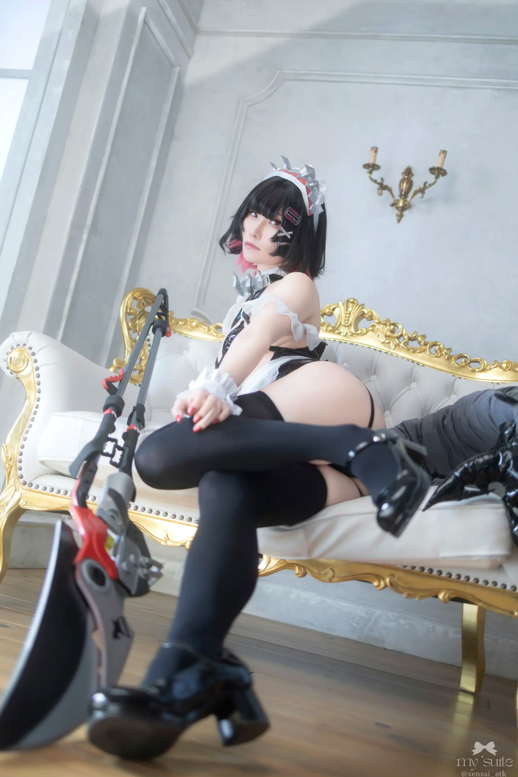 (Cosplay) [my suite] Atsuki あつき - Suite Zone Zero4 绝区零可琳哥特女仆性感私房 [456P]