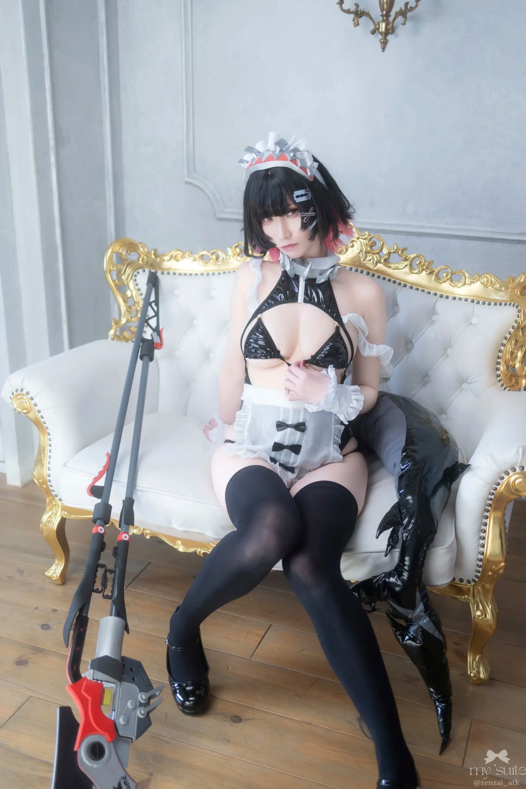 (Cosplay) [my suite] Atsuki あつき - Suite Zone Zero4 绝区零可琳哥特女仆性感私房 [456P]