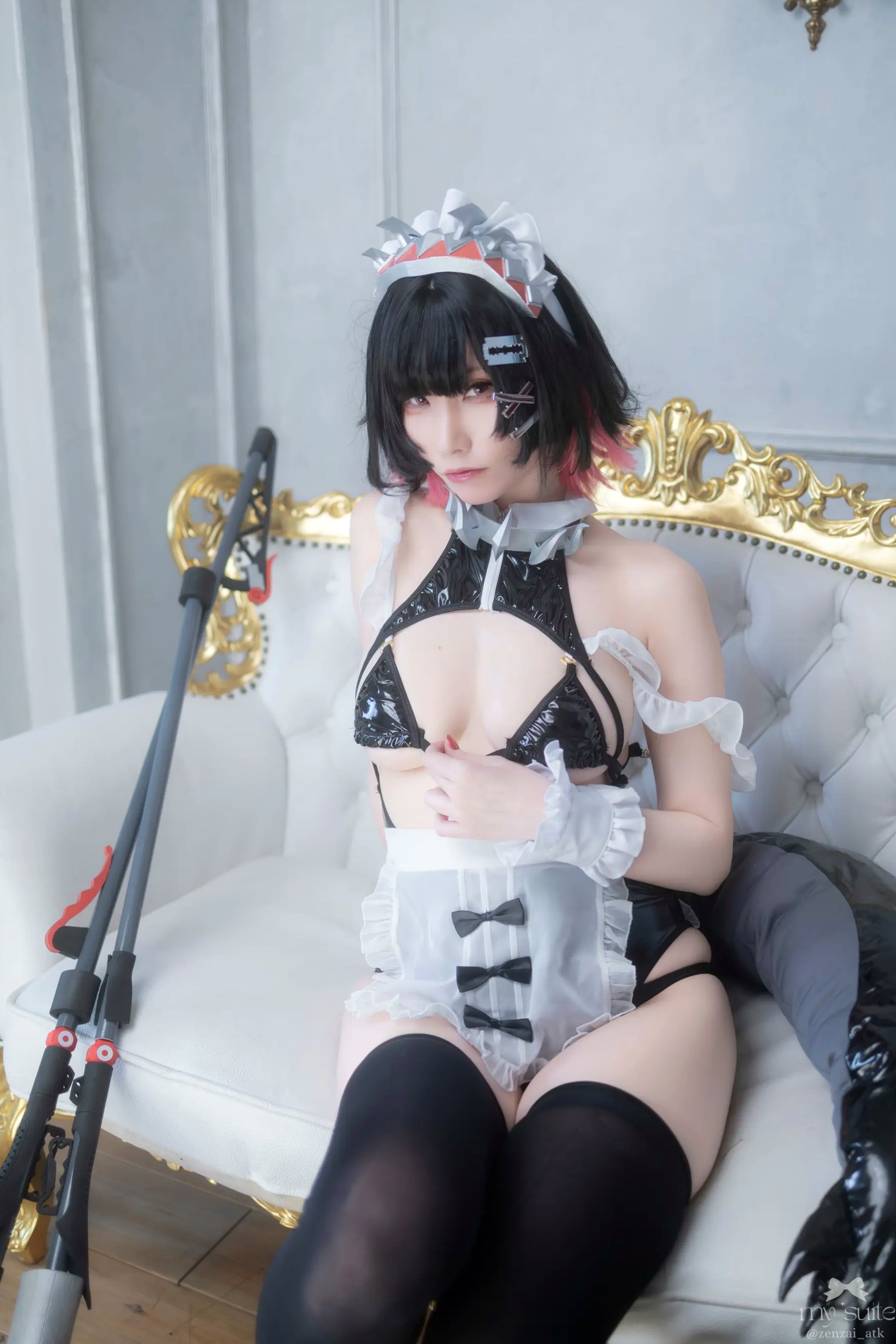 (Cosplay) [my suite] Atsuki あつき - Suite Zone Zero4 绝区零可琳哥特女仆性感私房 [456P]