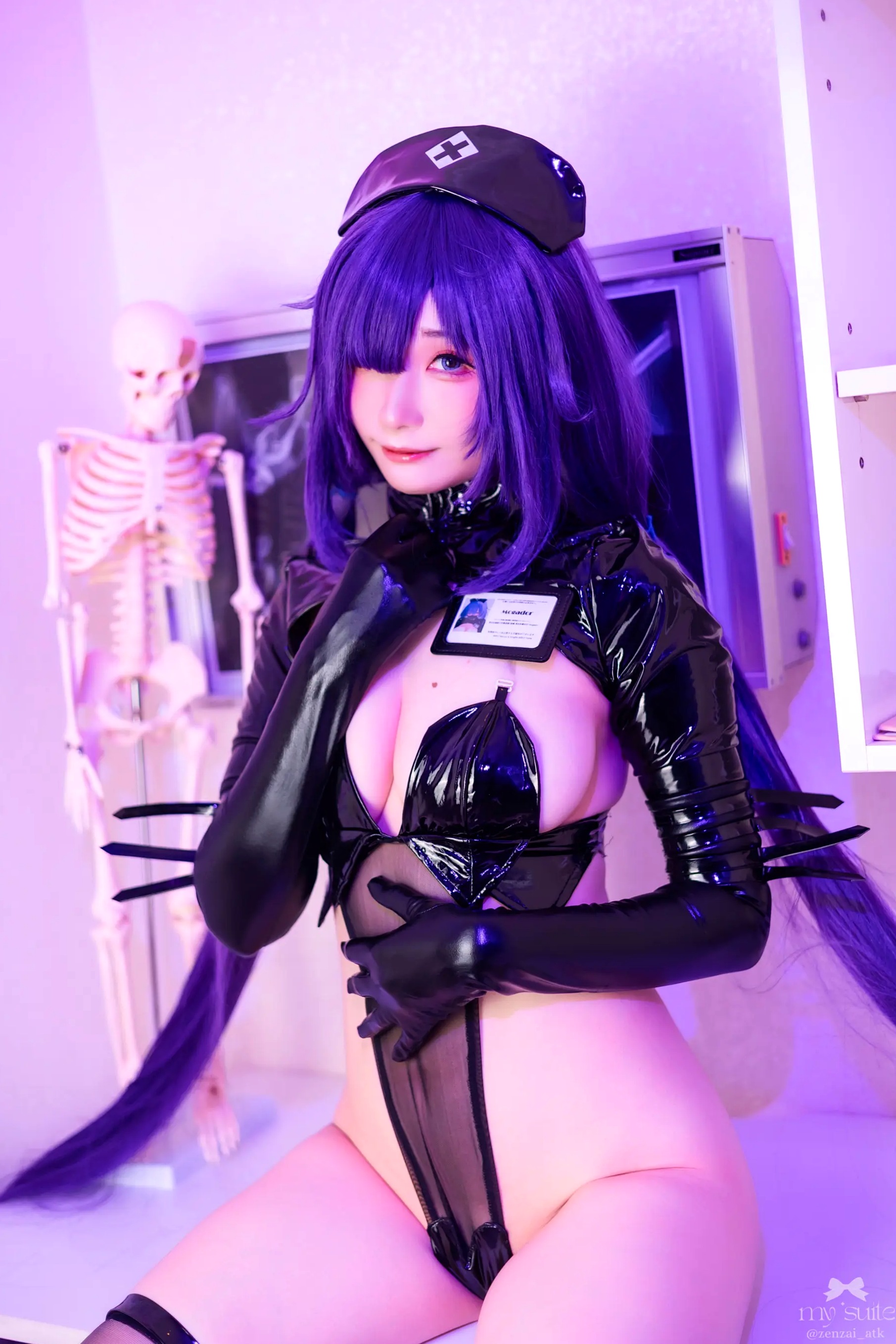(Cosplay) [my suite] Atsuki あつき - Suite Lane 30 碧蓝航线皮衣黑丝角色扮演 [369P]